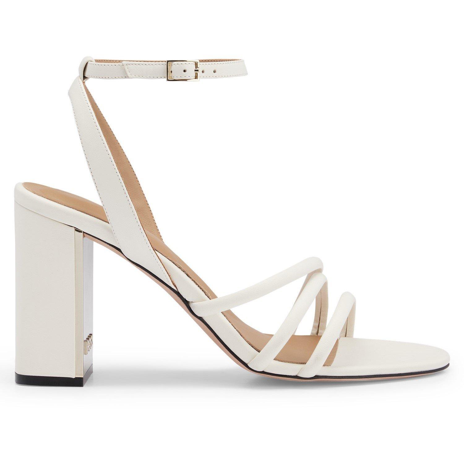 Offen Weiß - Boss - Kids Mandy Derby Sandal - 3