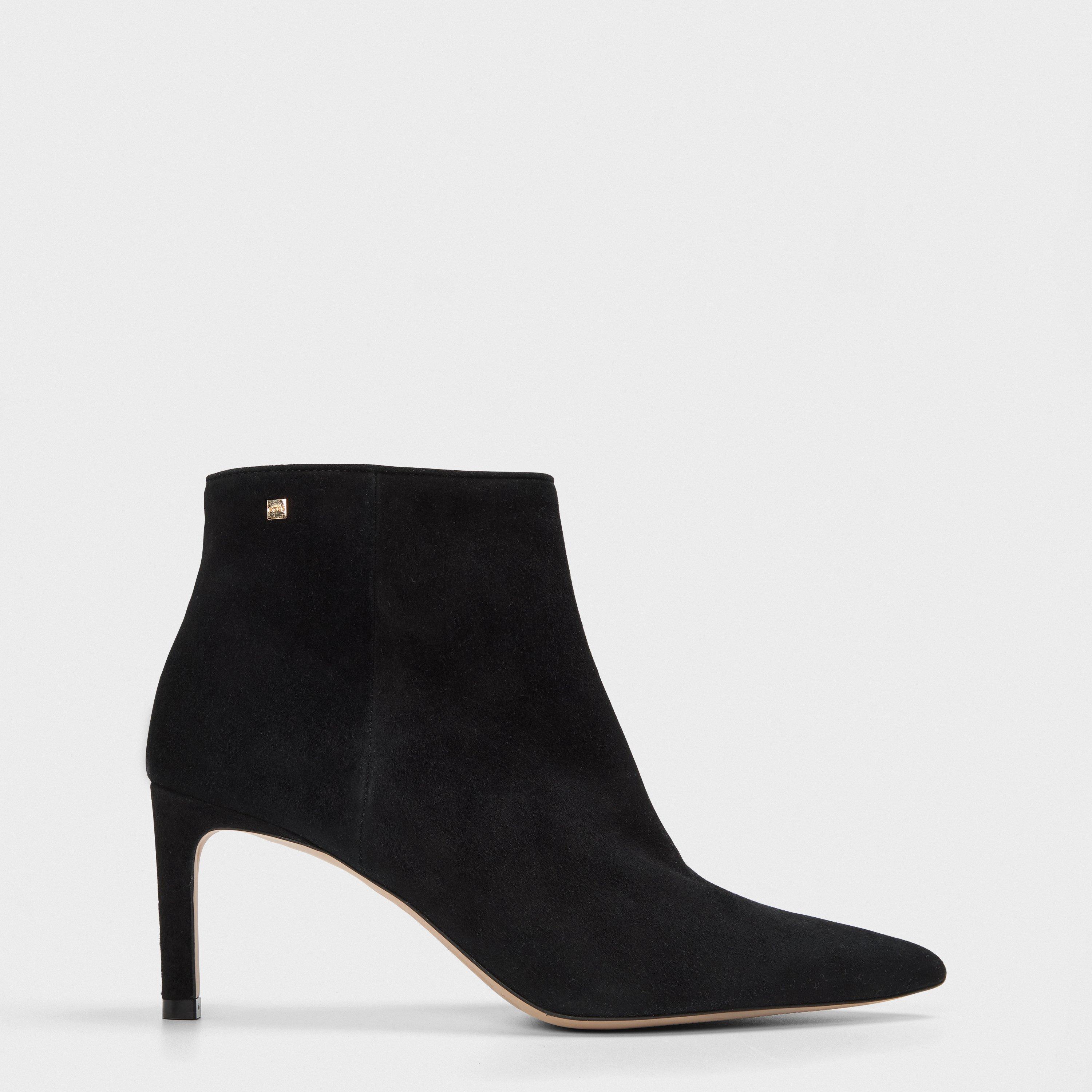 Black - Boss - Kids Janet Bootie Derby Shoes - 1