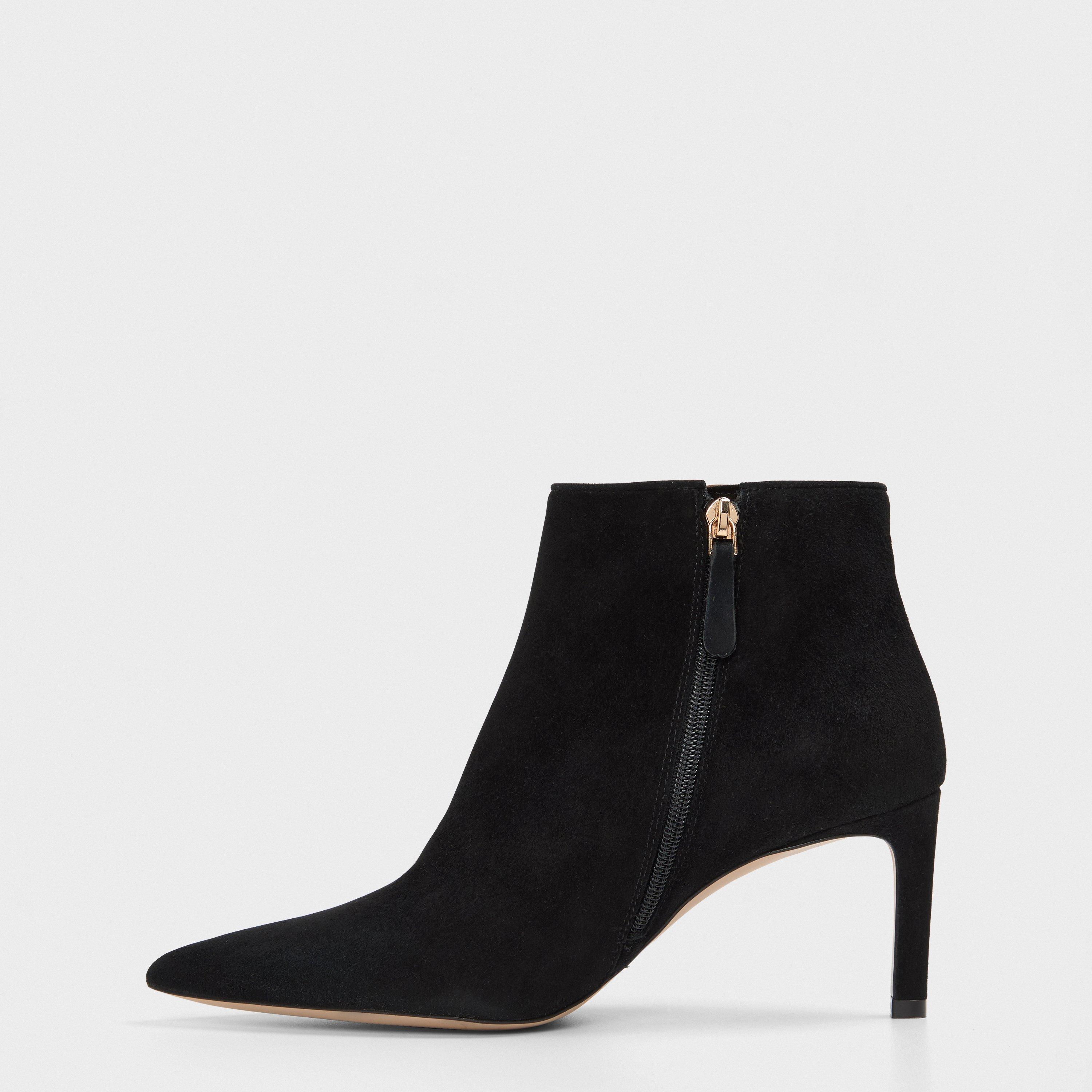 Black - Boss - Kids Janet Bootie Derby Shoes - 2