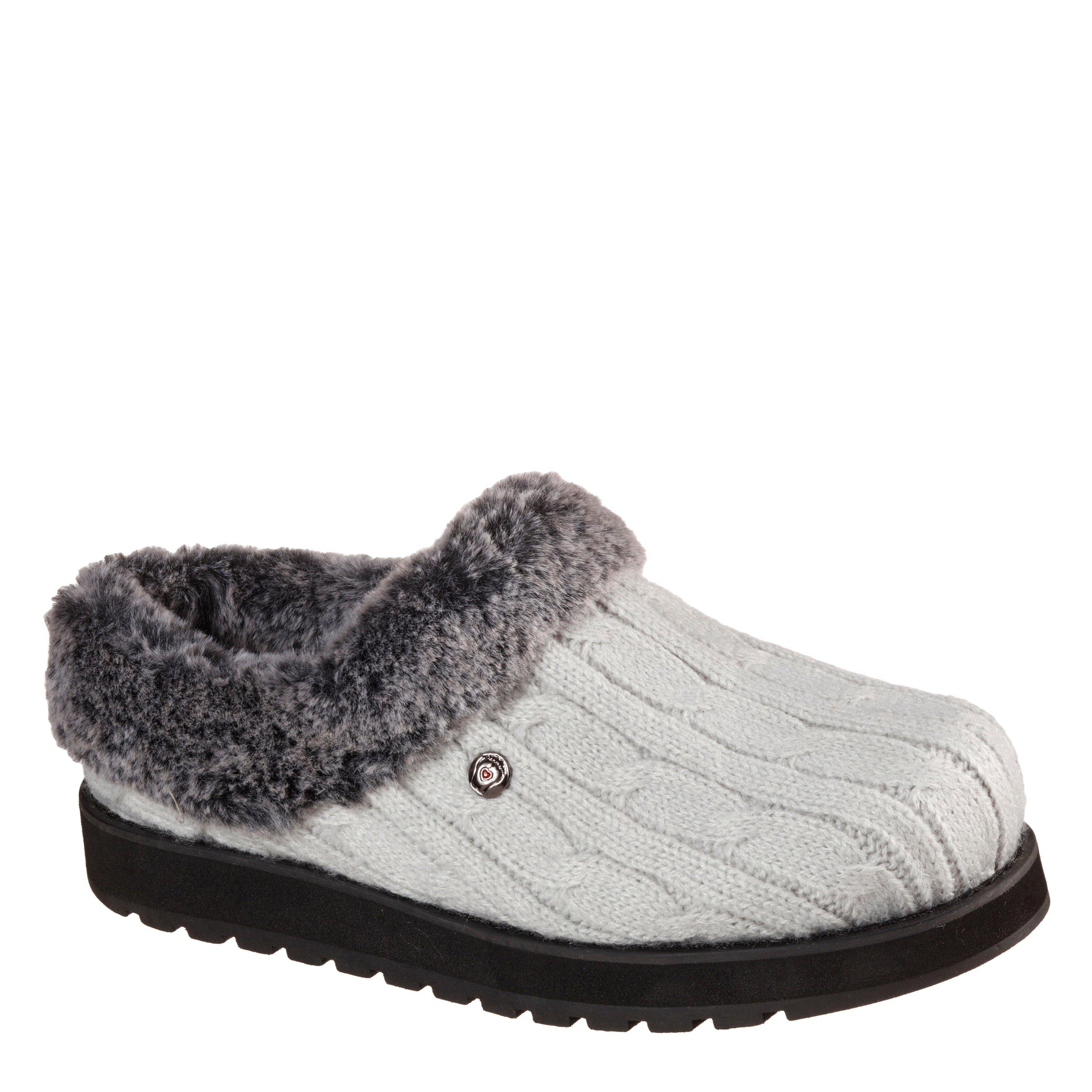 Black/Charcoal - Skechers - Mule Slippers - 2