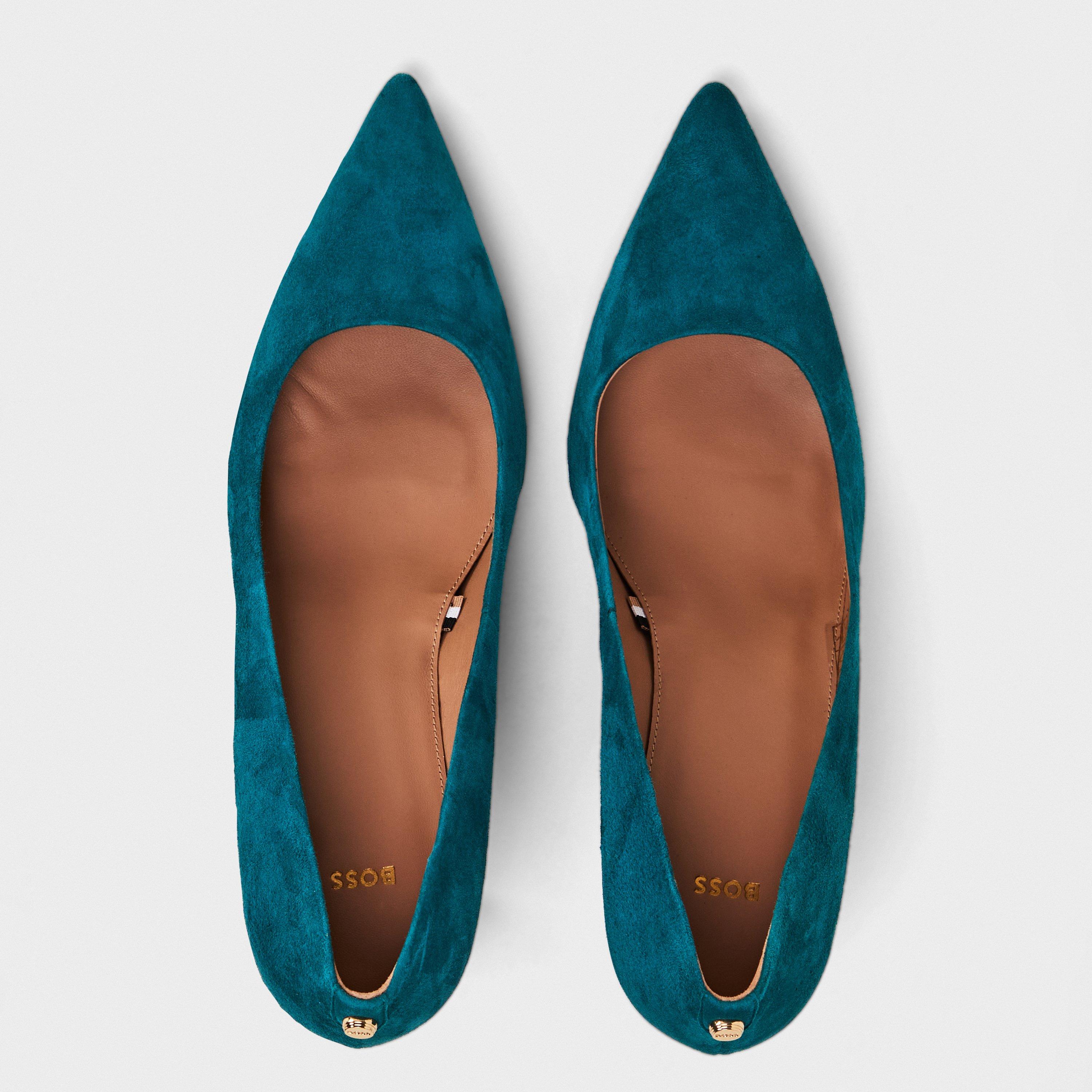 Open Green - Boss - Kids Derby Shoes - 4