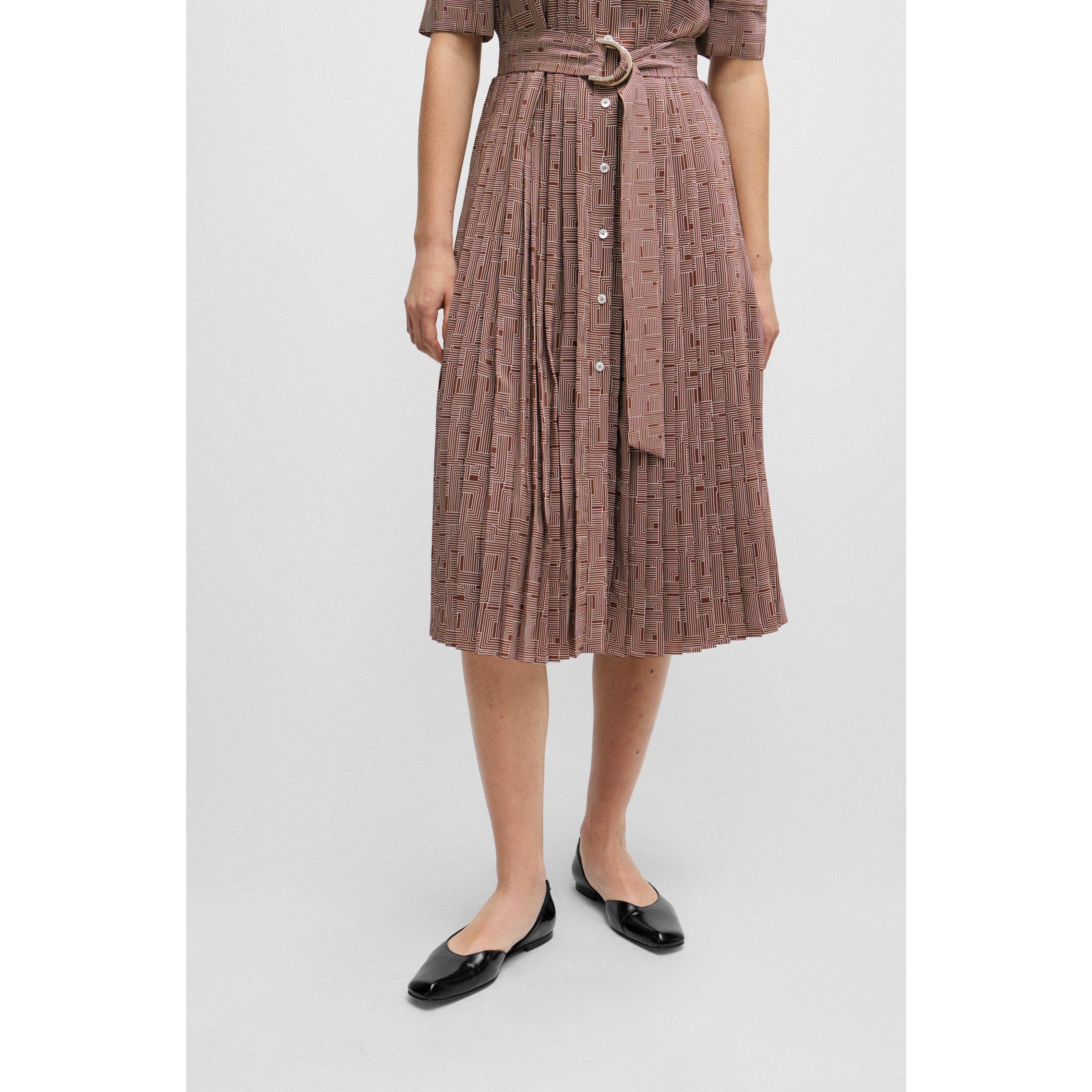 Black - Boss - Kids Rose Ballerina Design Shoes - 5