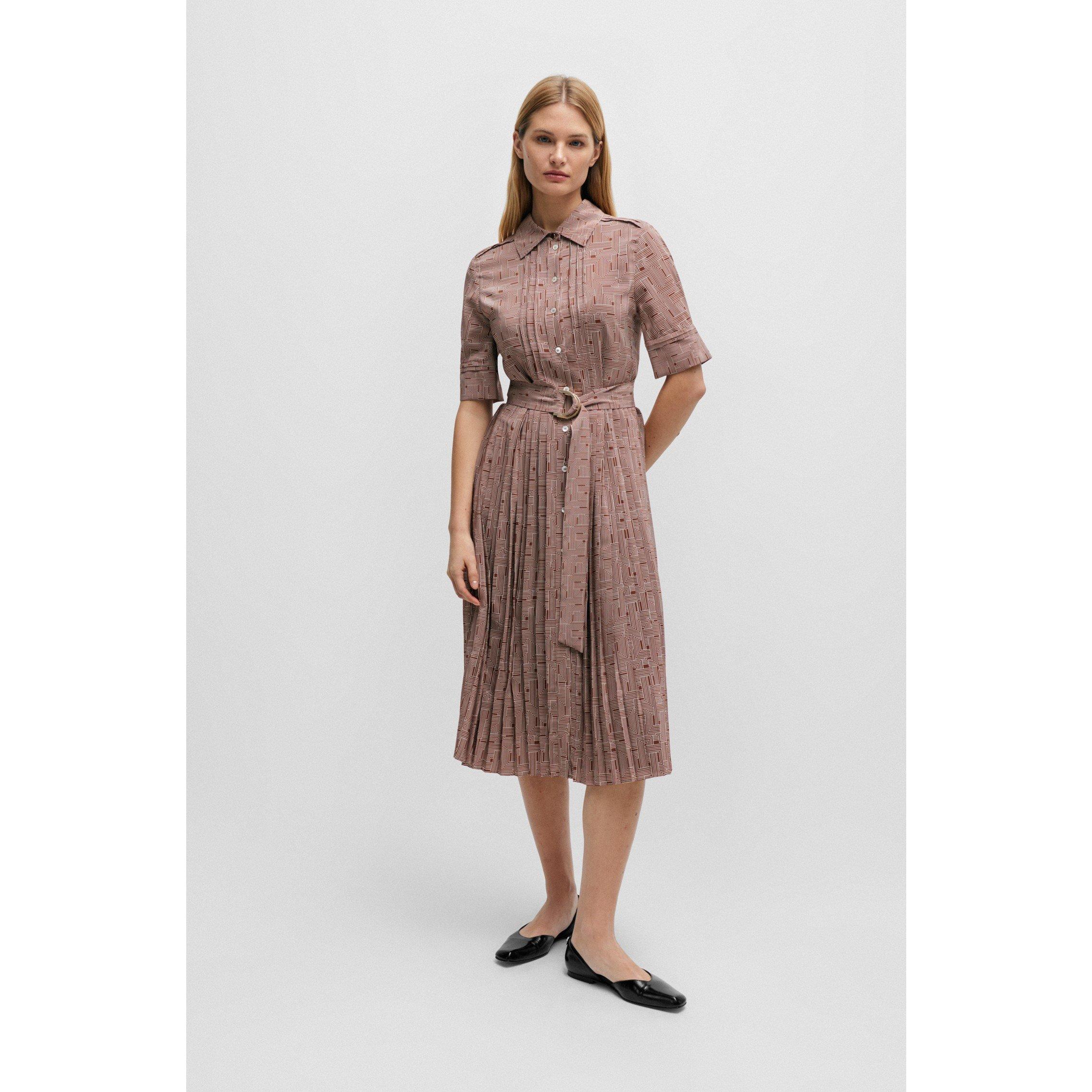 Black - Boss - Kids Rose Ballerina Design Shoes - 6