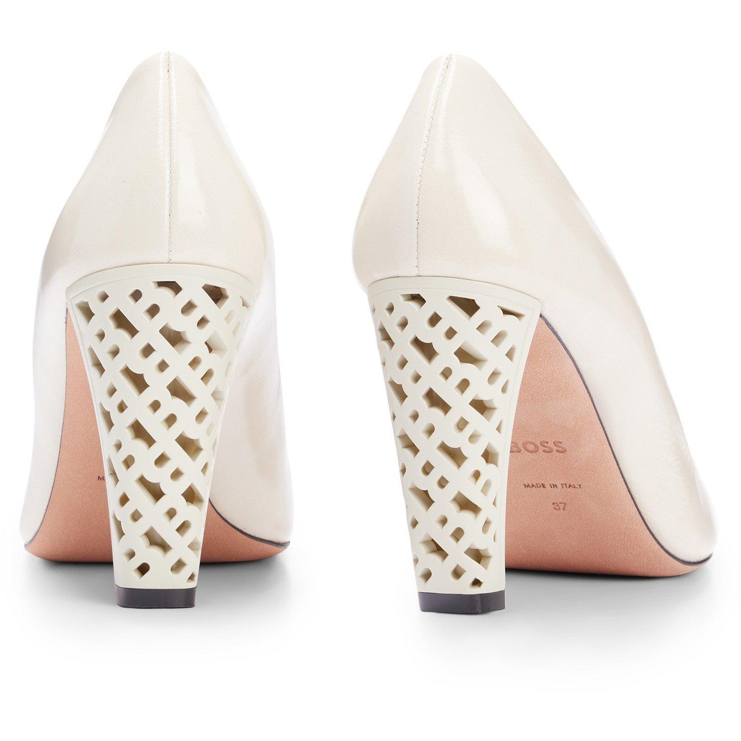 Open White - Boss - Kids Lilye Pump Derby Shoes - 2