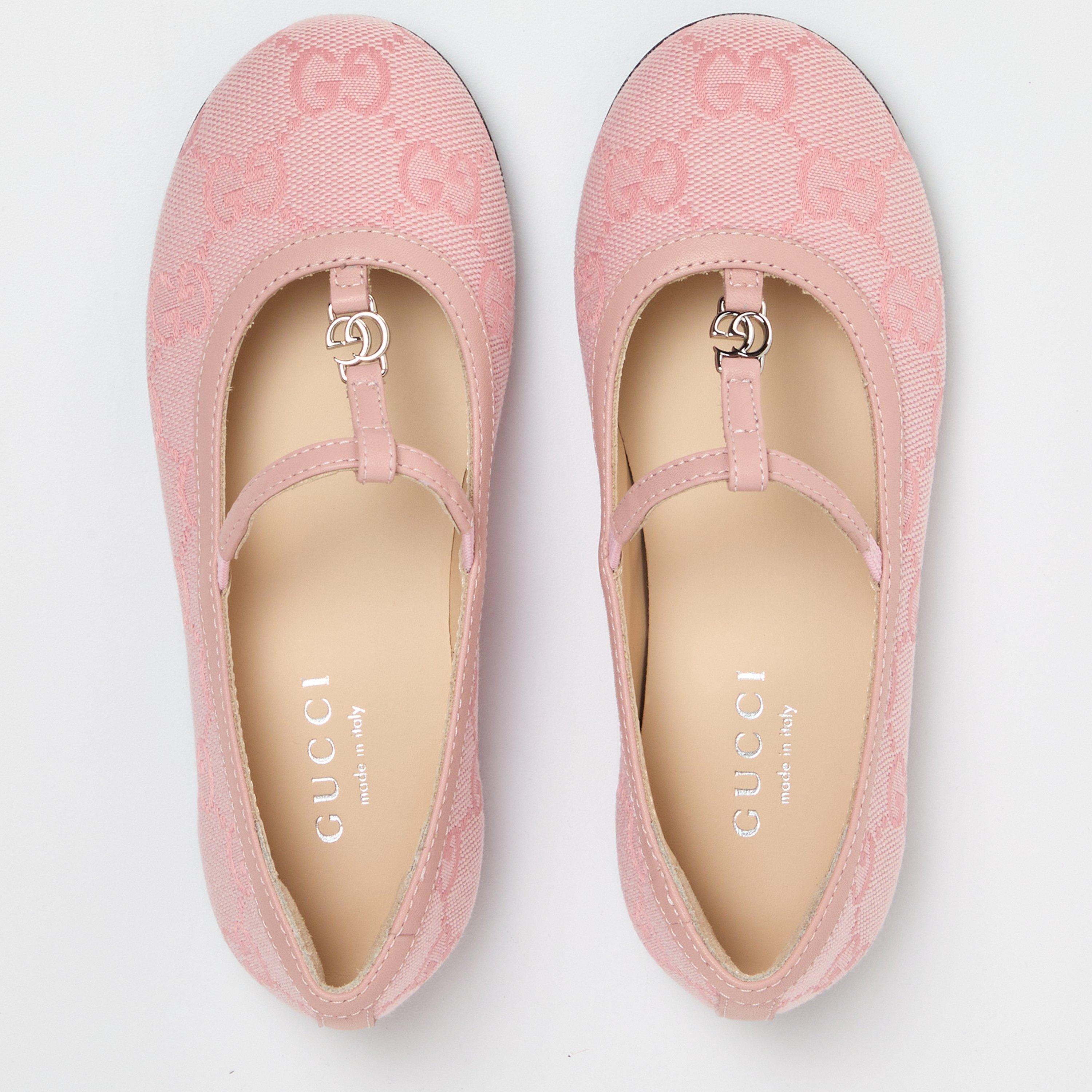 Pink 8447 - Gucci - GG Ballerinas Juniors - 4