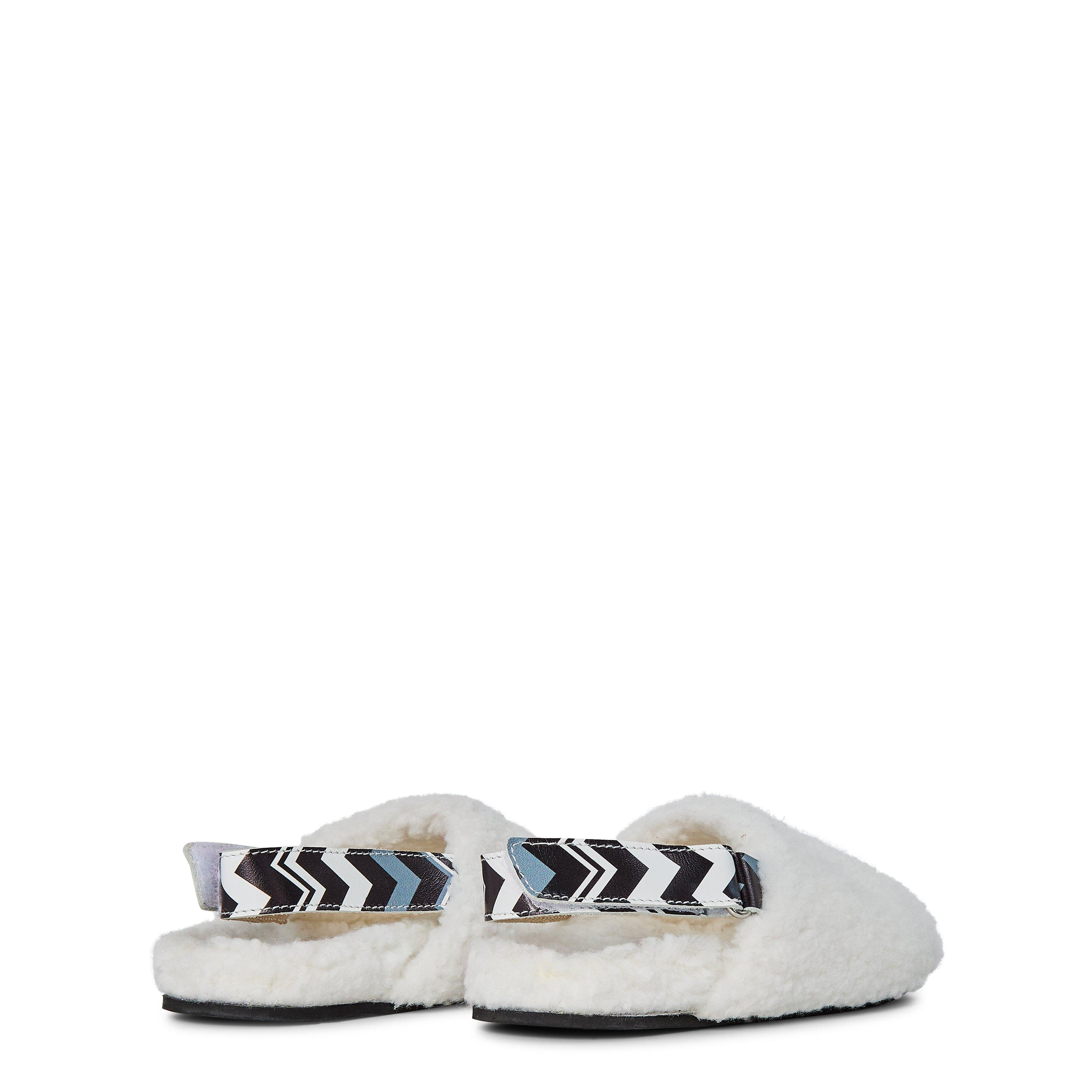 ivory/black - Missoni - Logo Slides Juniors - 4