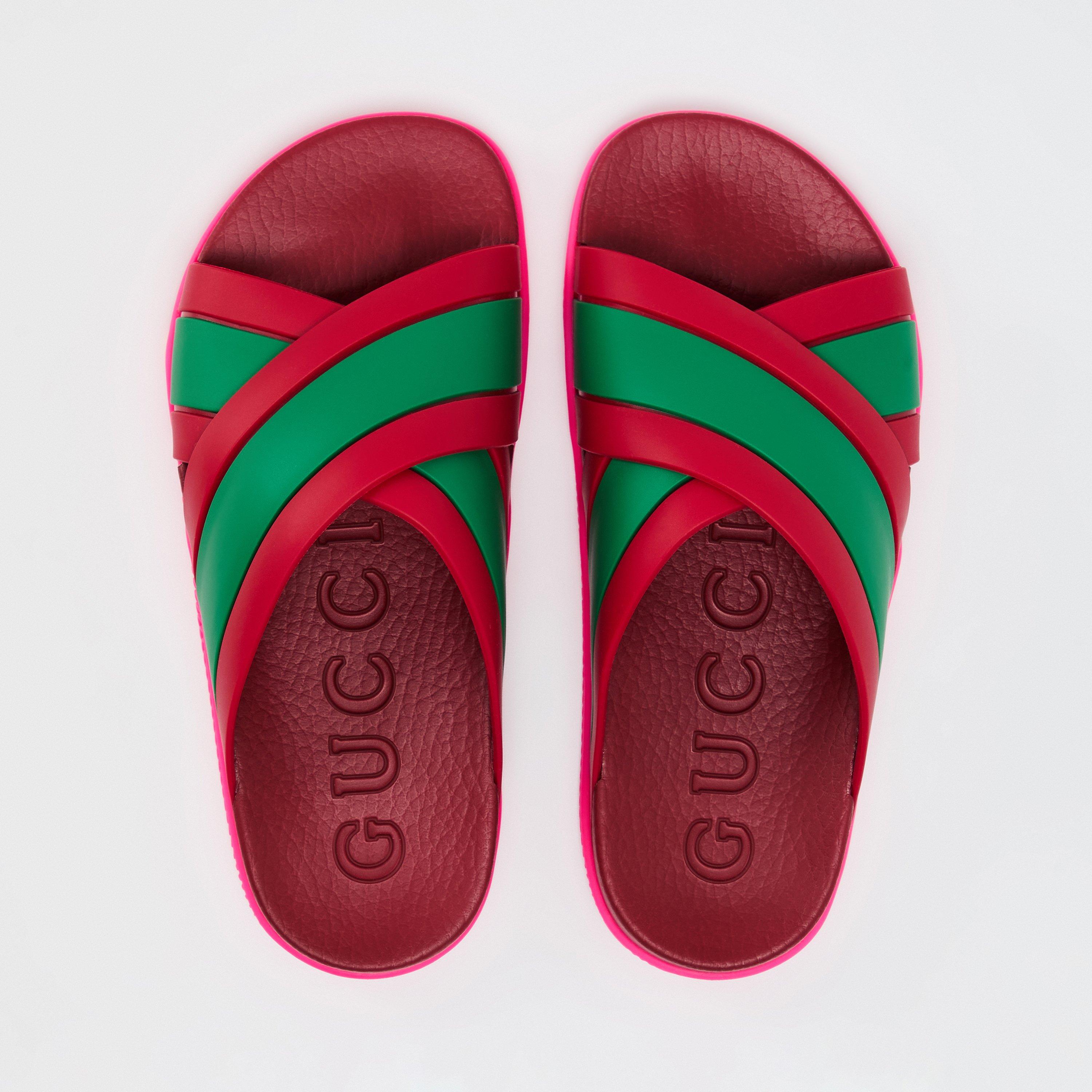 CrlNw ShmCrl - Gucci - Kids' Lightweight Waterproof Slip-Resistant Pool Sliders - 4