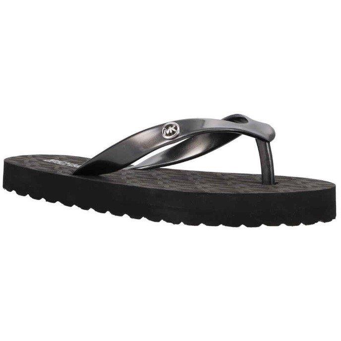 Michael Michael Kors Girls Kids' Flip Flops - Black Mono - 4 (36)