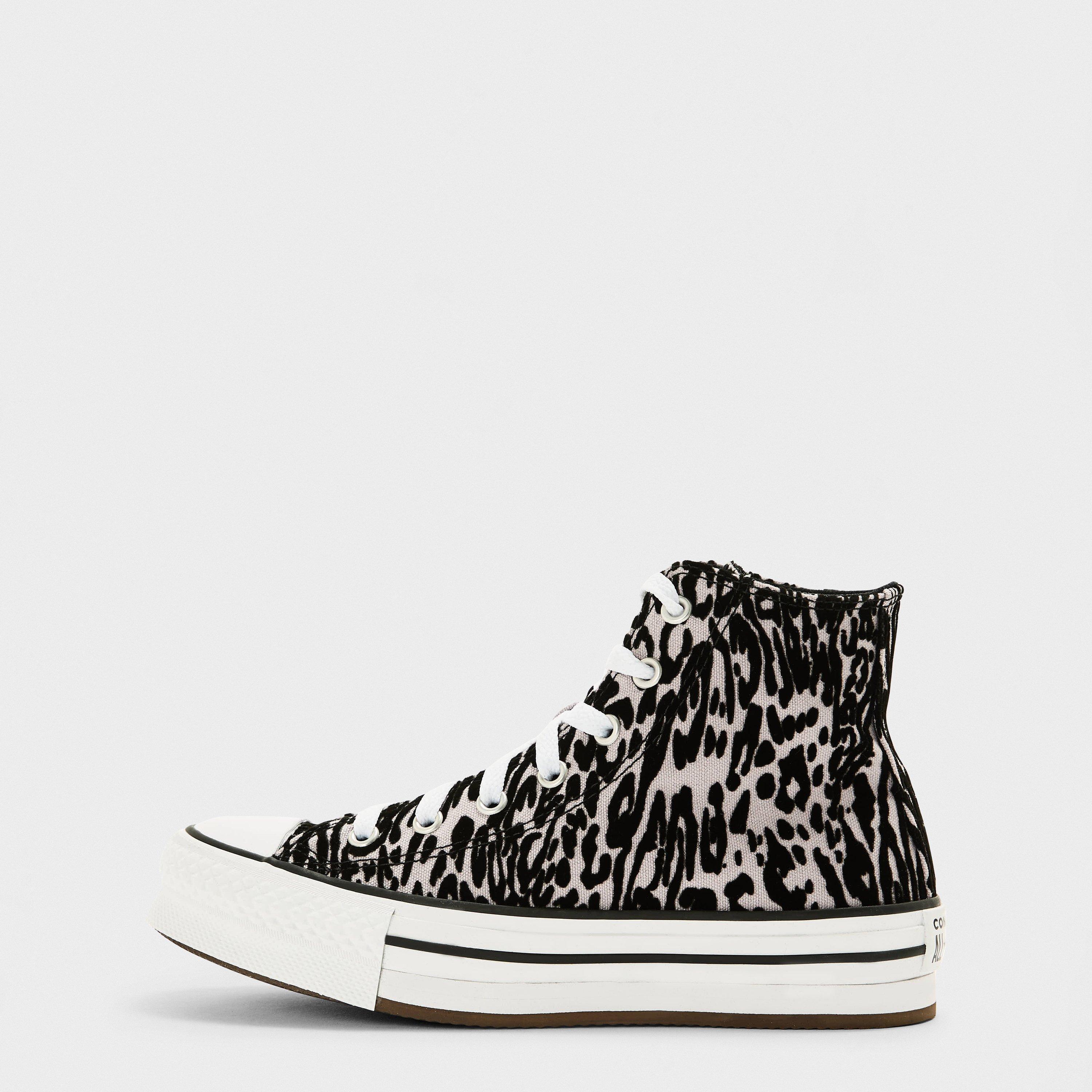 Frozen Thistle - Converse - Lift Print Canvas High-Top Trainers - 2
