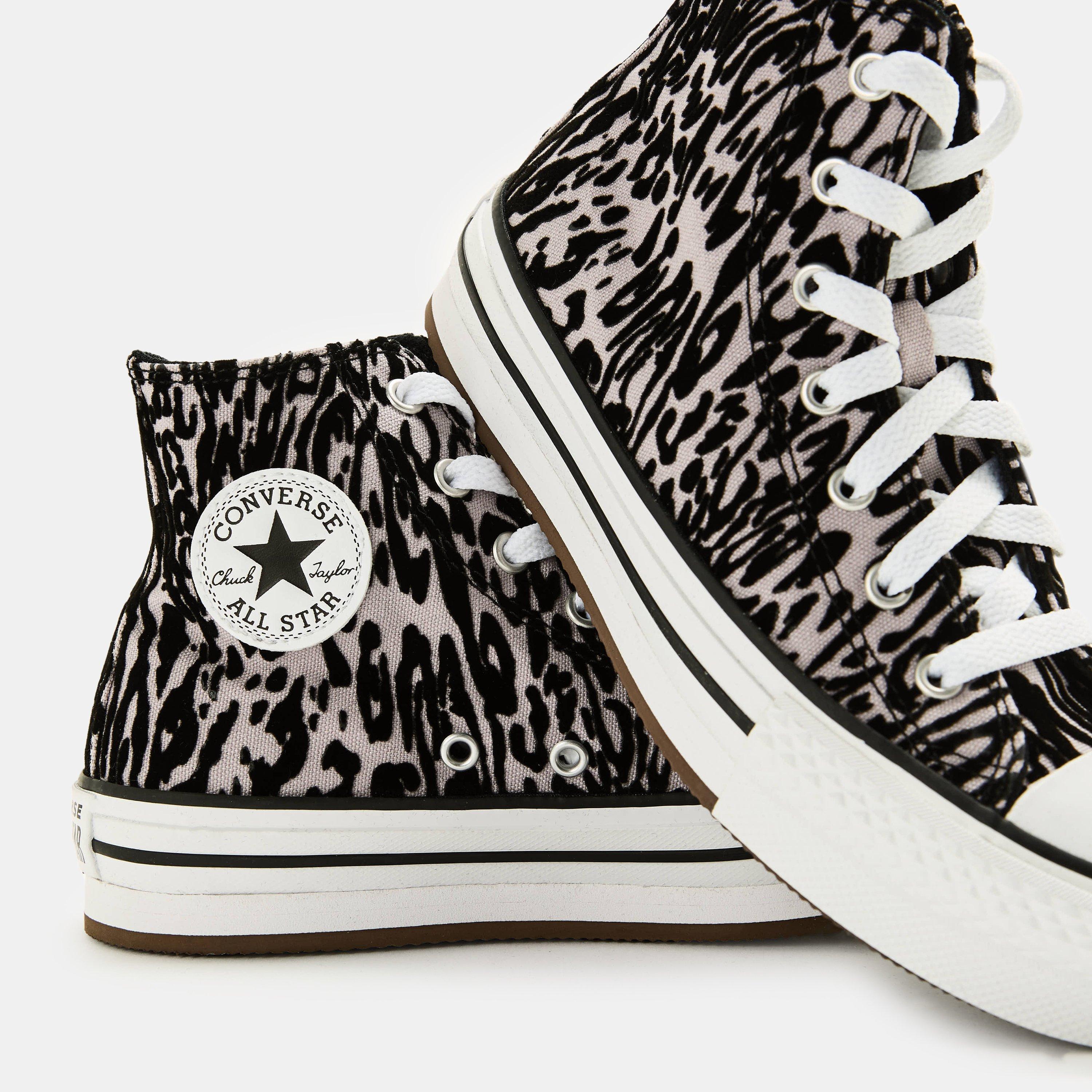 Frozen Thistle - Converse - Lift Print Canvas High-Top Trainers - 3