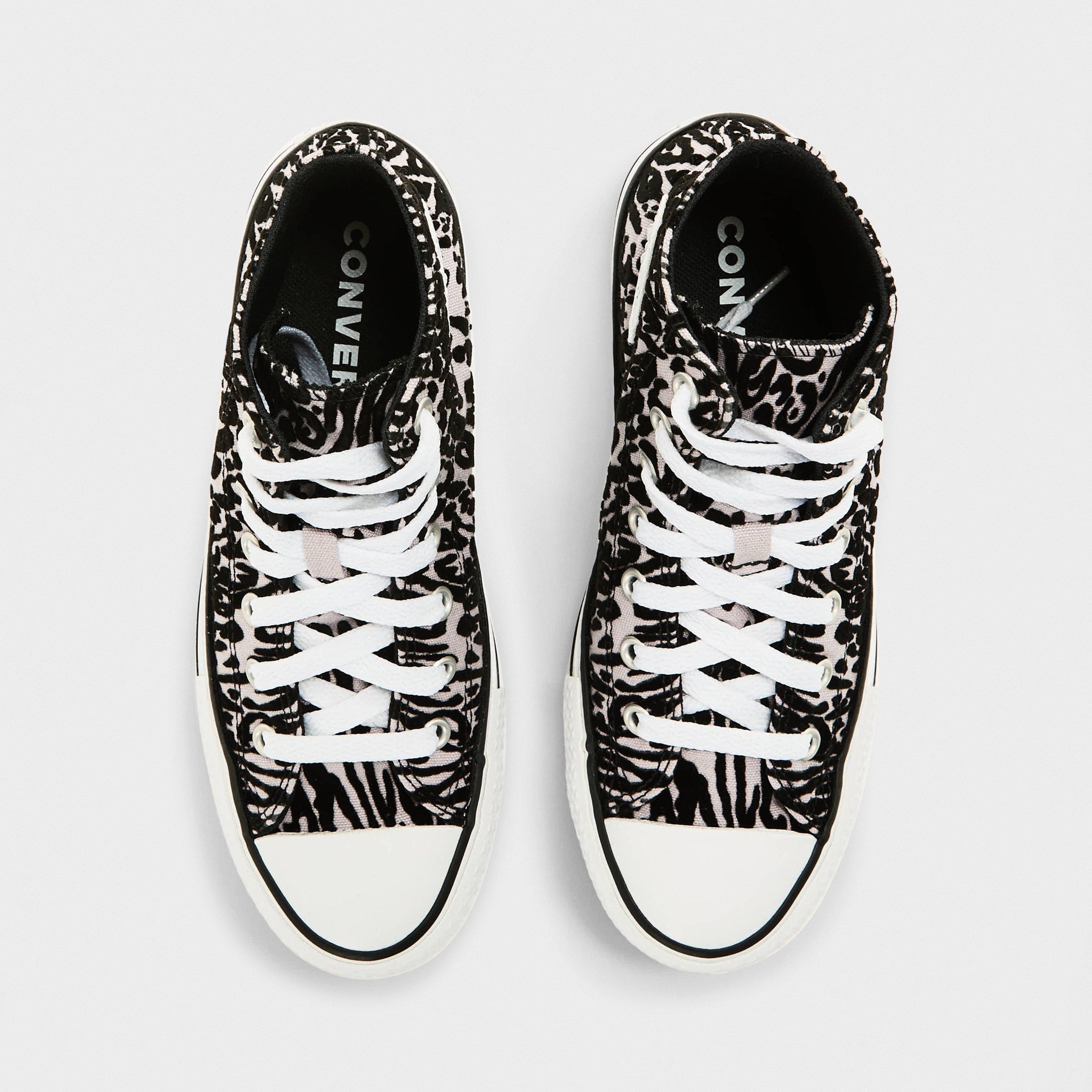 Frozen Thistle - Converse - Lift Print Canvas High-Top Trainers - 4