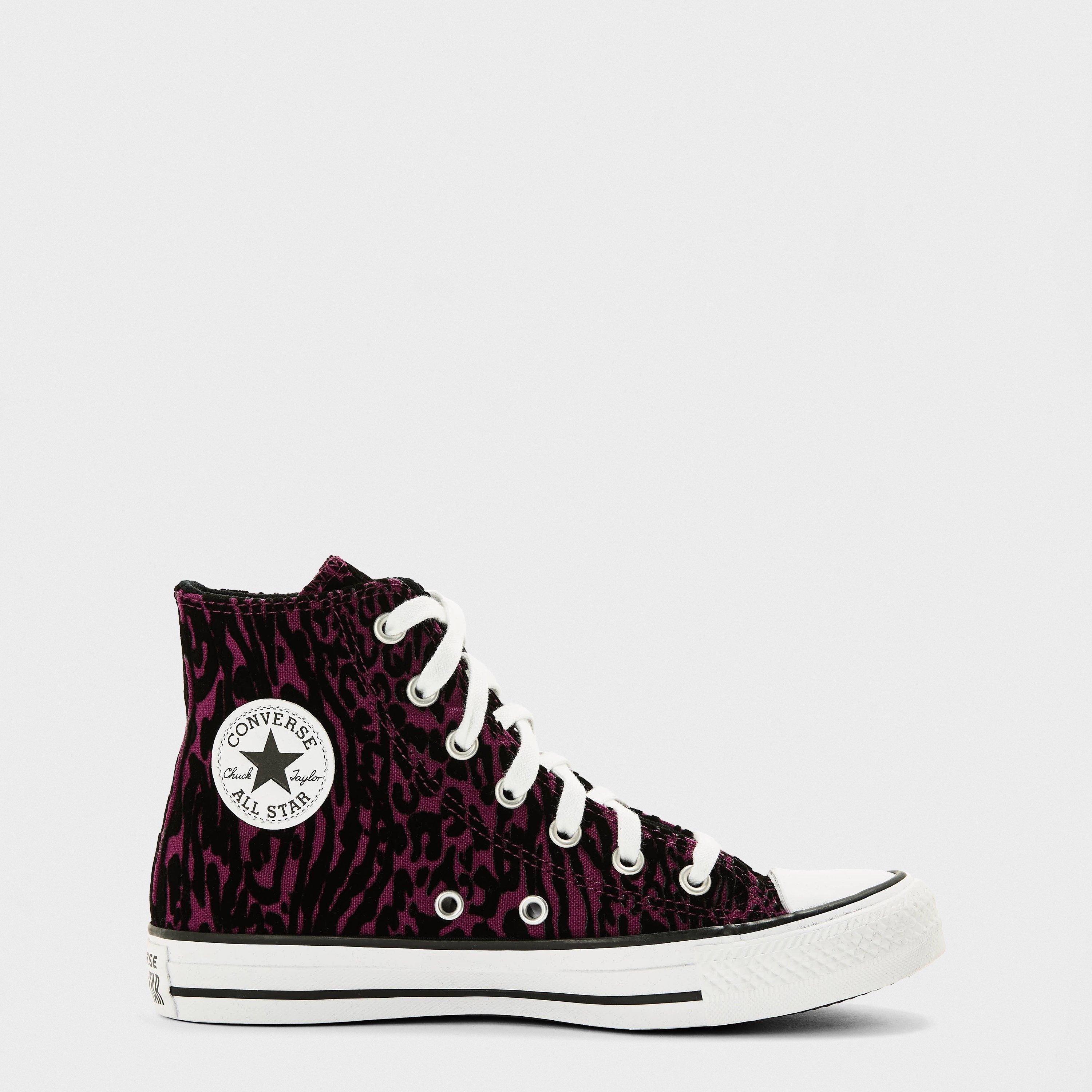 Frozen Acai - Converse - Kids' Chuck Print Canvas High-Top Trainers - 1