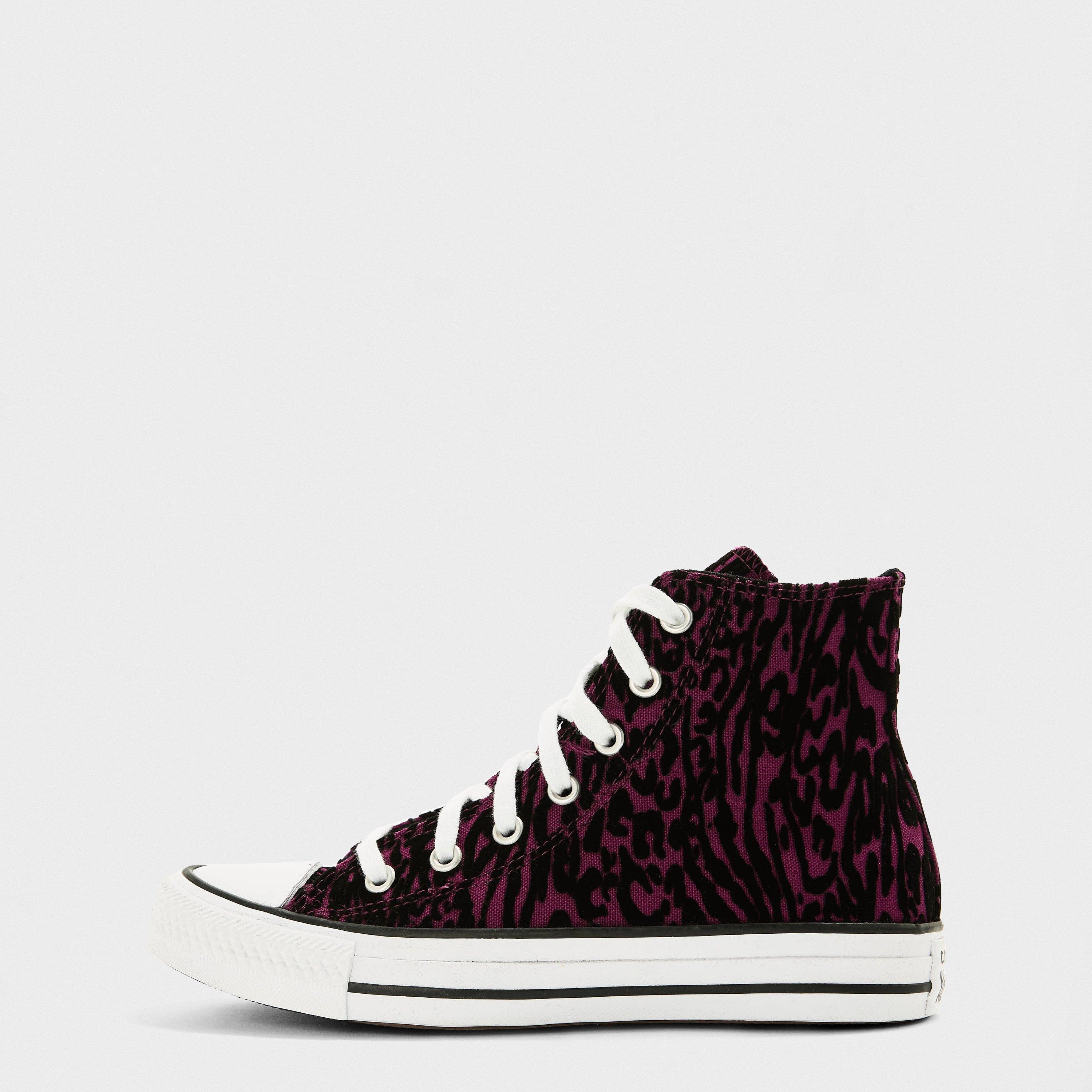 Frozen Acai - Converse - Chuck Print Canvas High-Top Trainers - 2