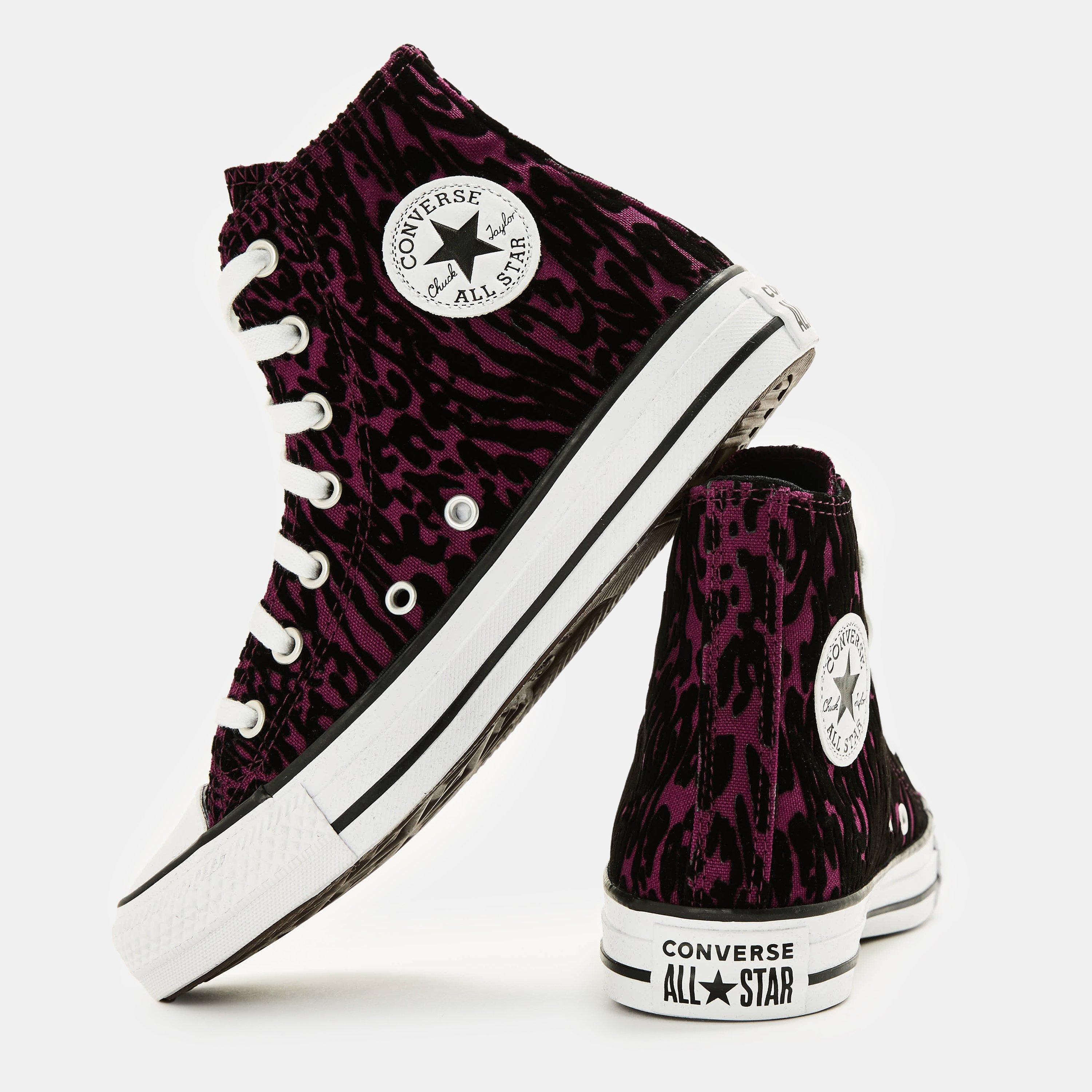 Frozen Acai - Converse - Chuck Print Canvas High-Top Trainers - 3