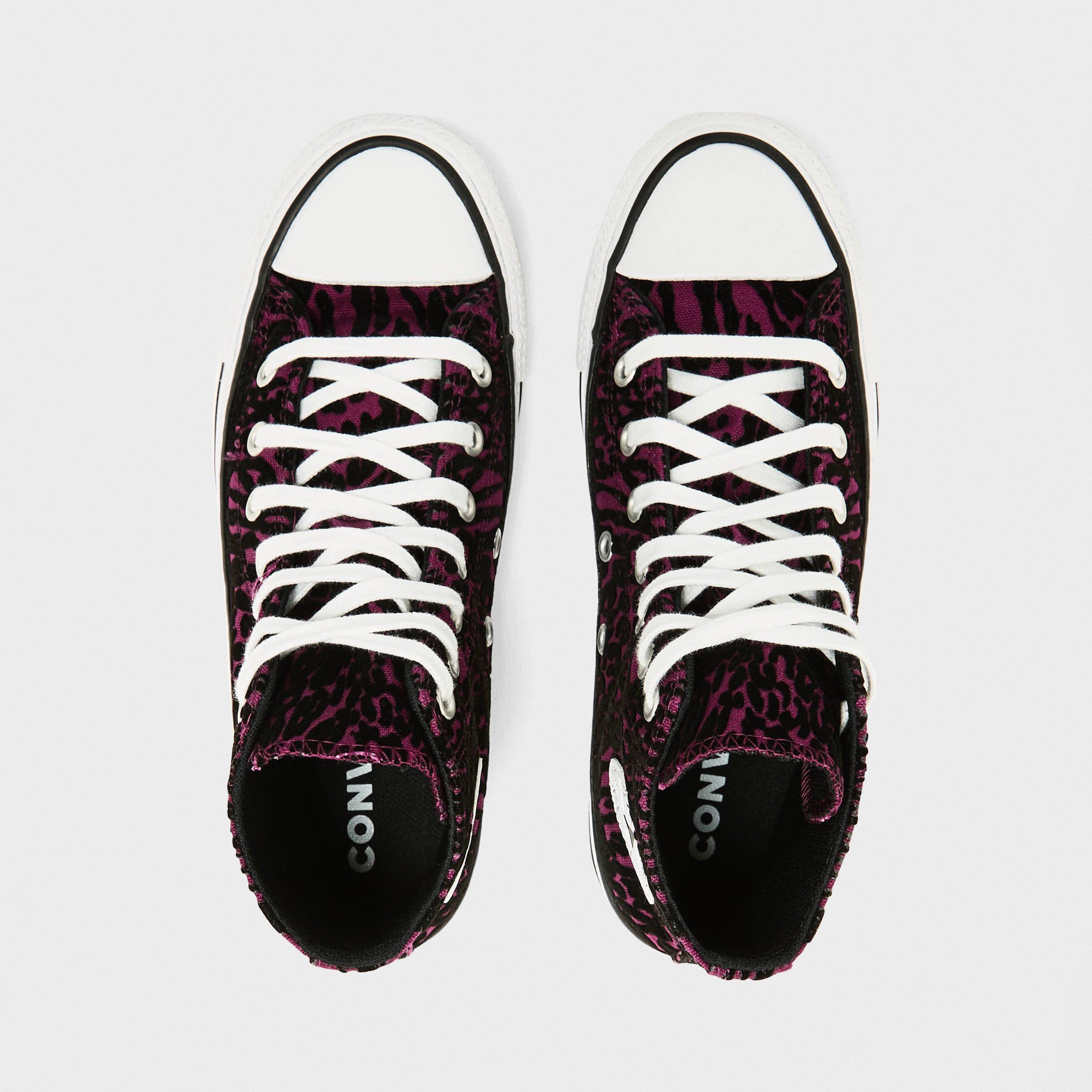 Frozen Acai - Converse - Chuck Print Canvas High-Top Trainers - 4