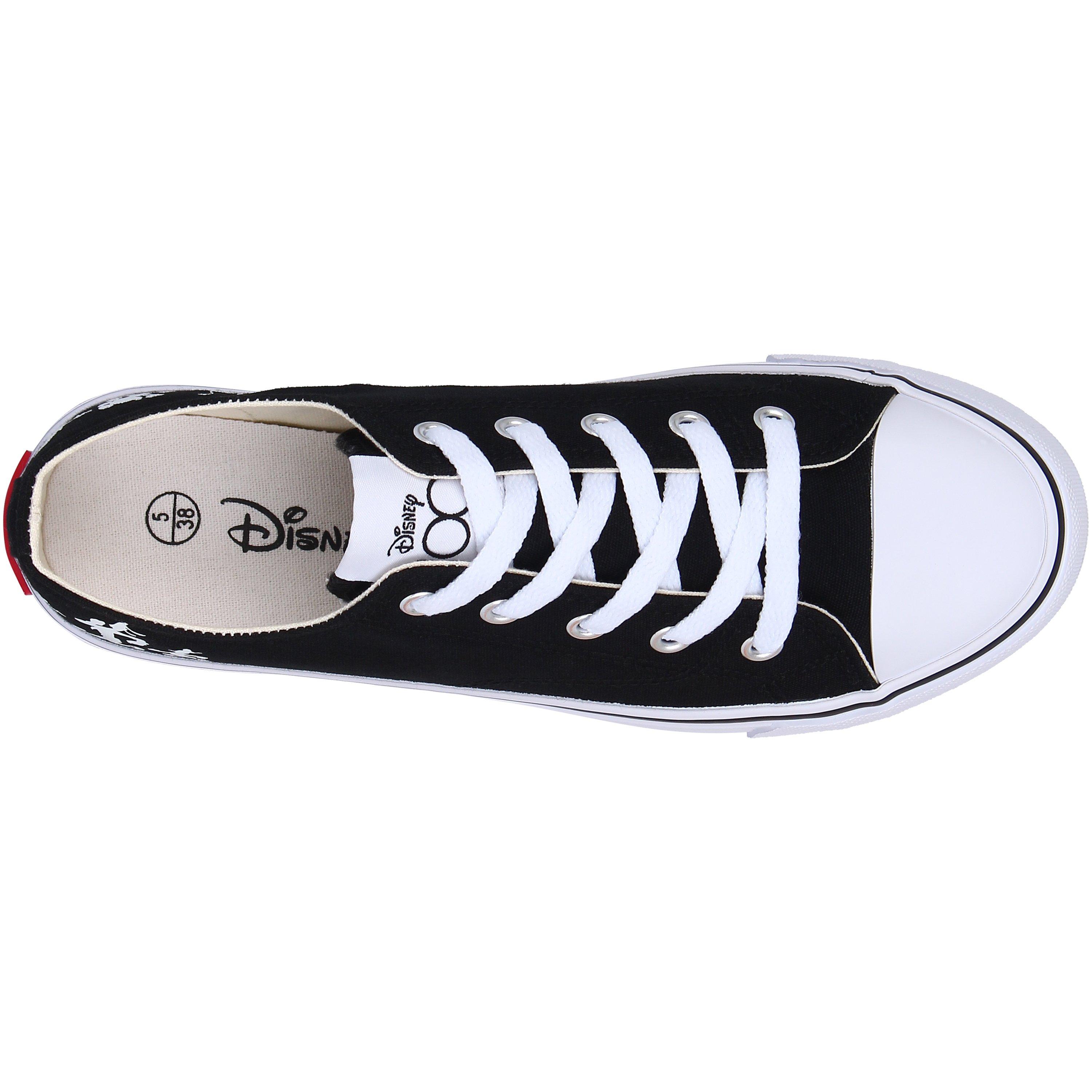 Disney 100 - Character - Canvas Junior Girls Low Trainers - 3