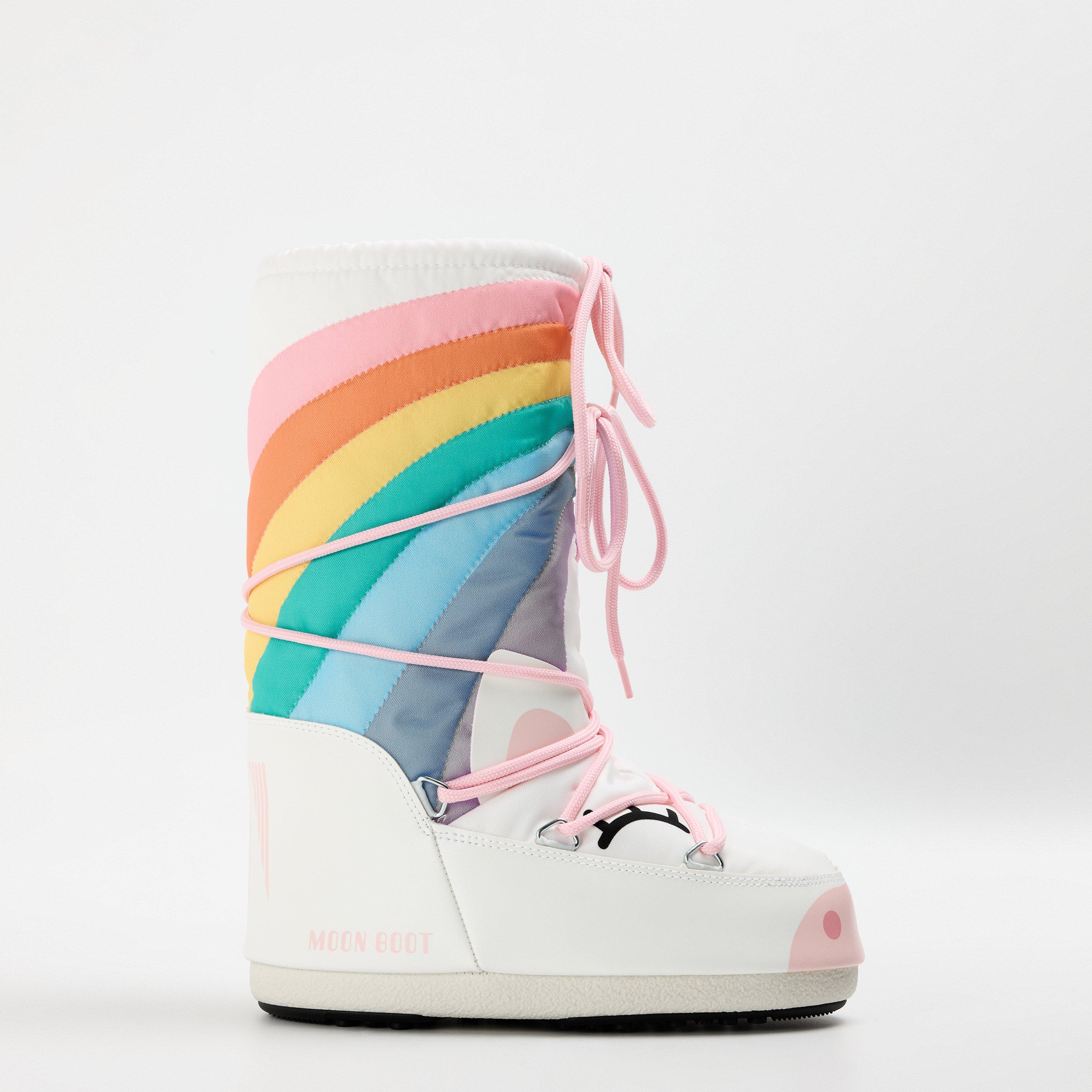 Moon Boot Kids' Icon Unicorn Snow Boots - AV20 Multi - Size 23/26