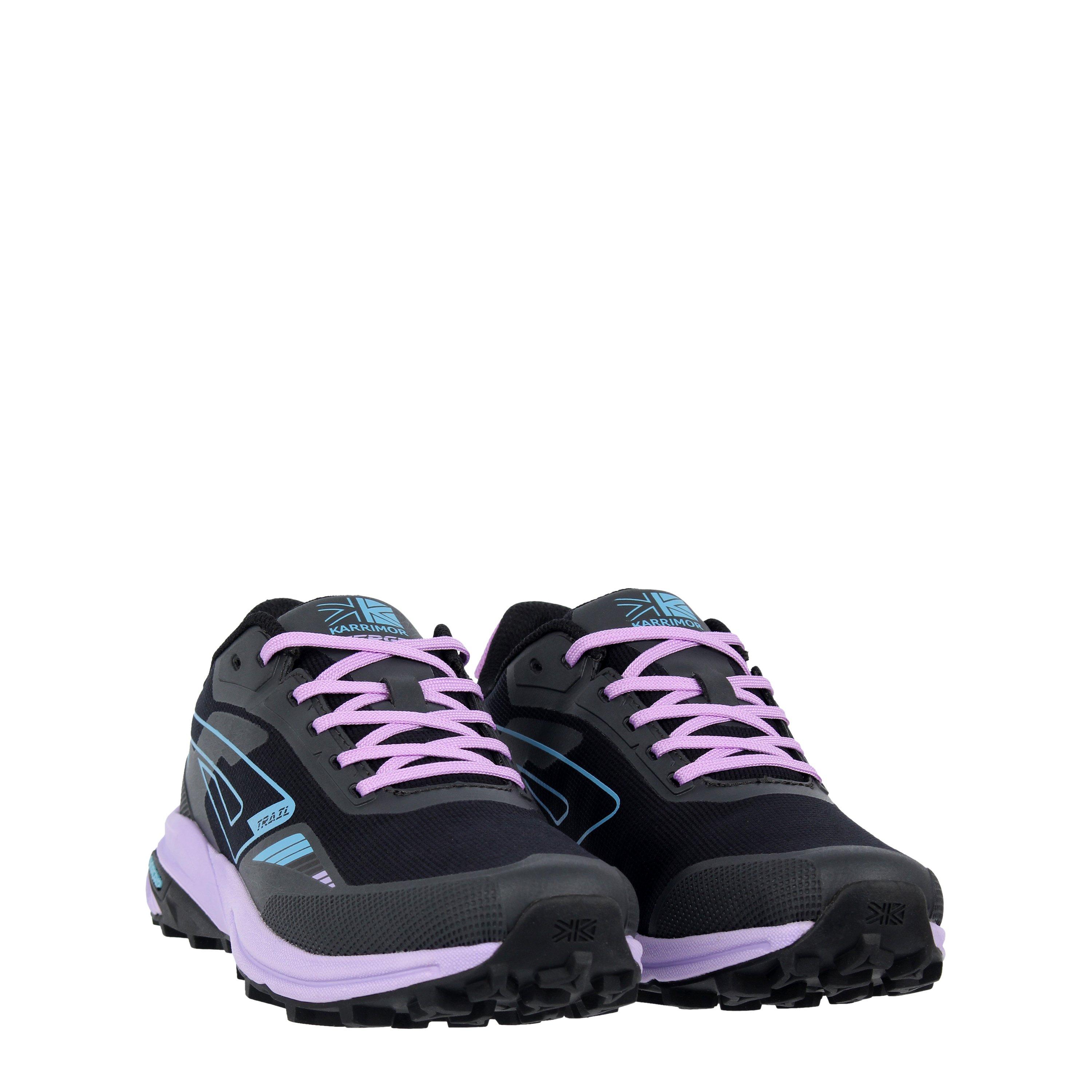 Zwart/Lila - Karrimor - Verge Running Shoes Juniors - 3
