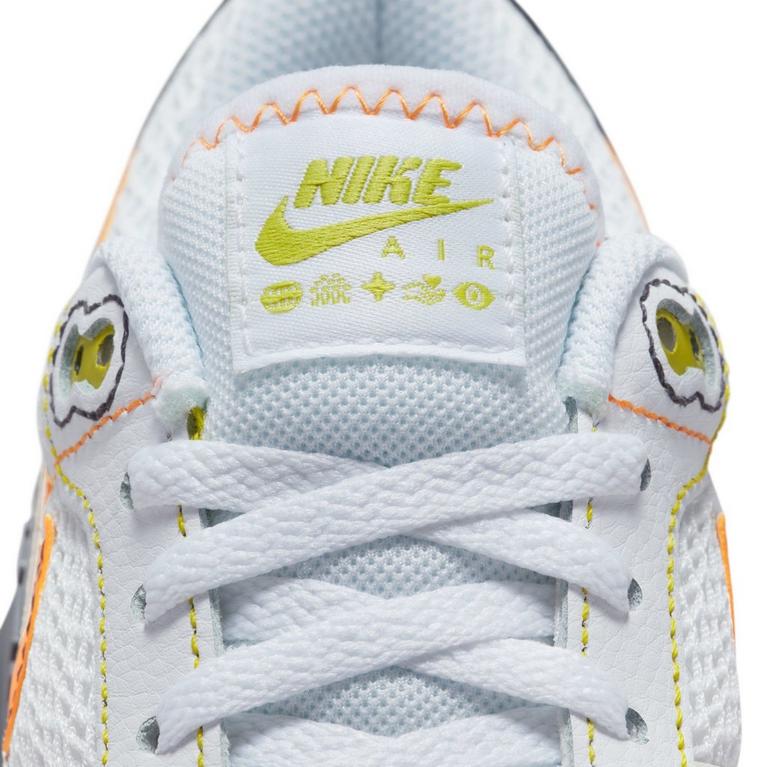 Blanc/Orange - Nike - nike air presto sneakers bright melon green juice - 9