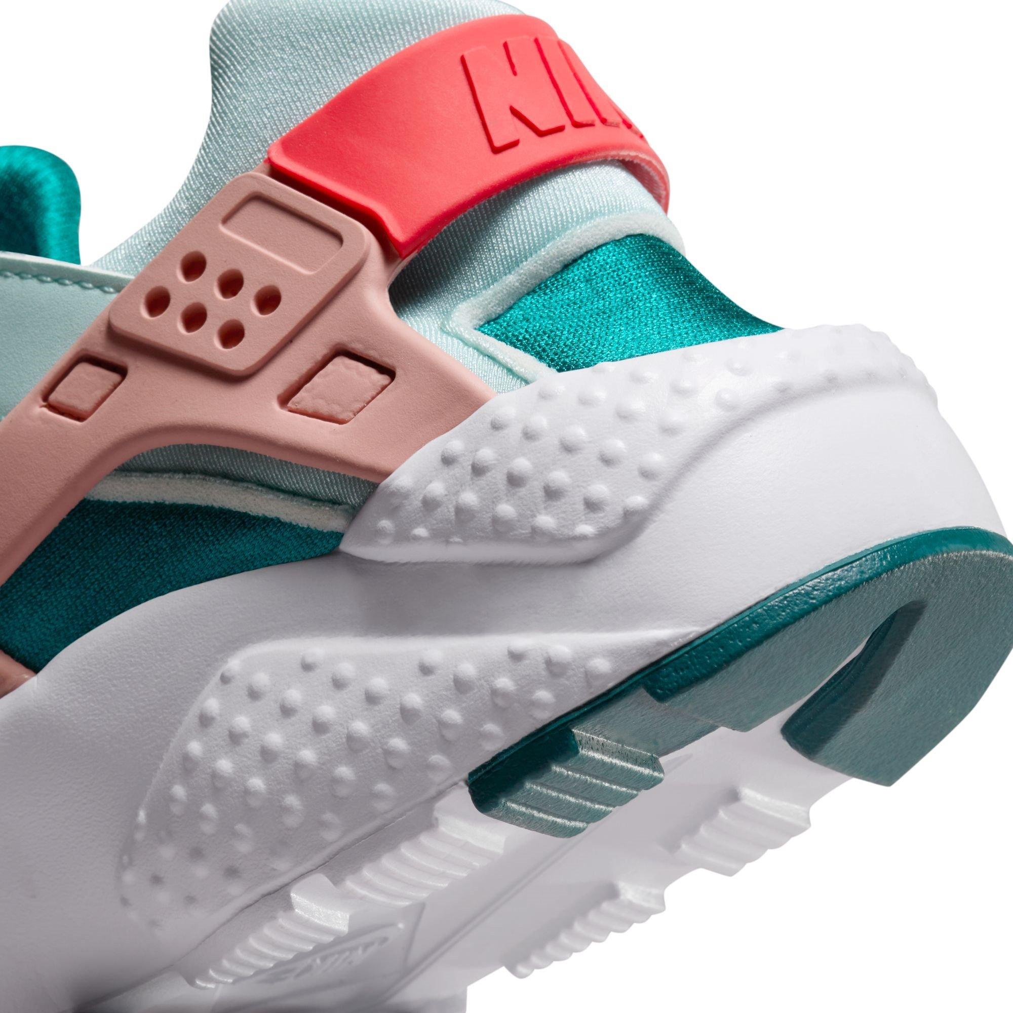Jade/Teal - Nike - Huarache Run Big Kids' Shoes - 8