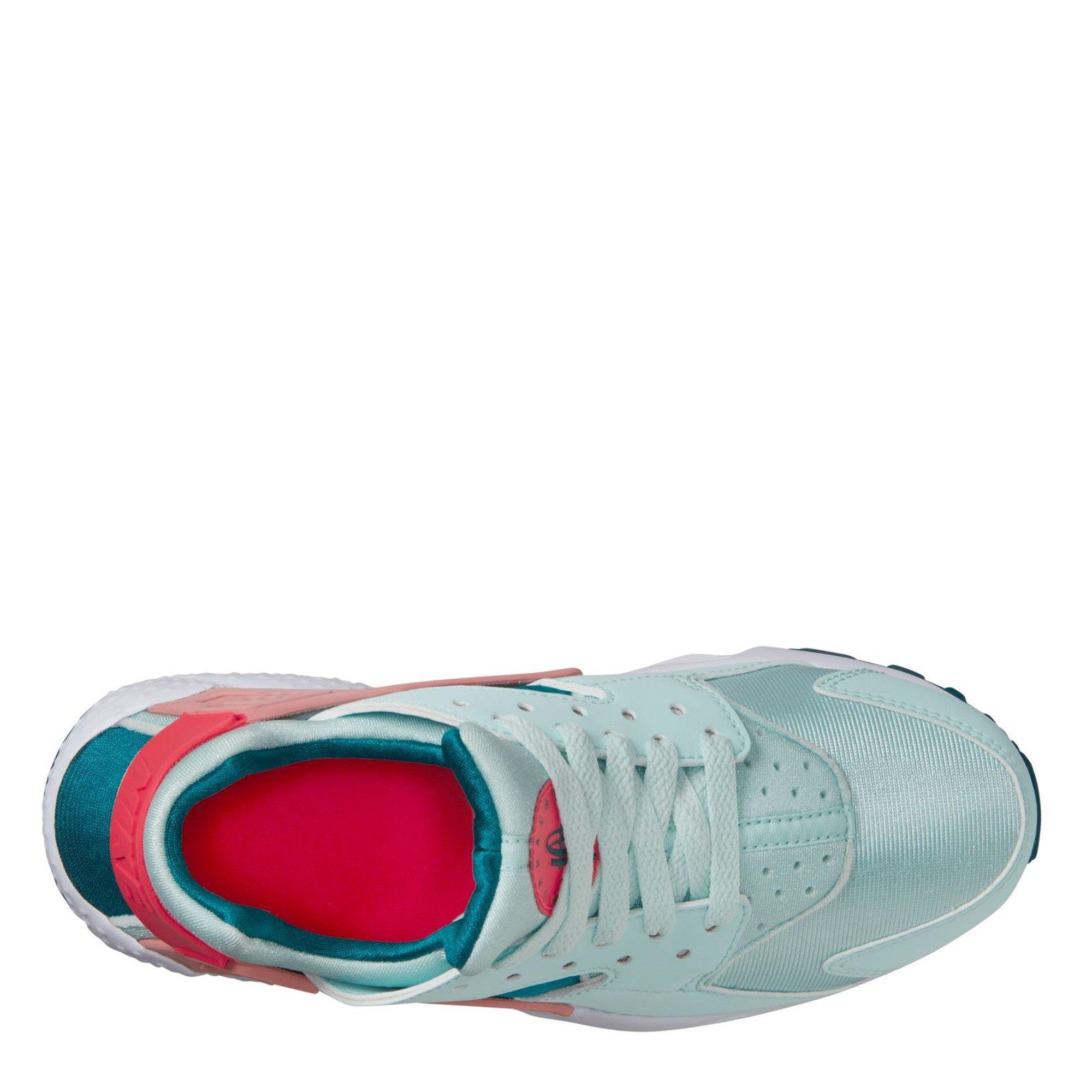 Jade/Teal - Nike - Huarache Run Big Kids' Shoes - 9