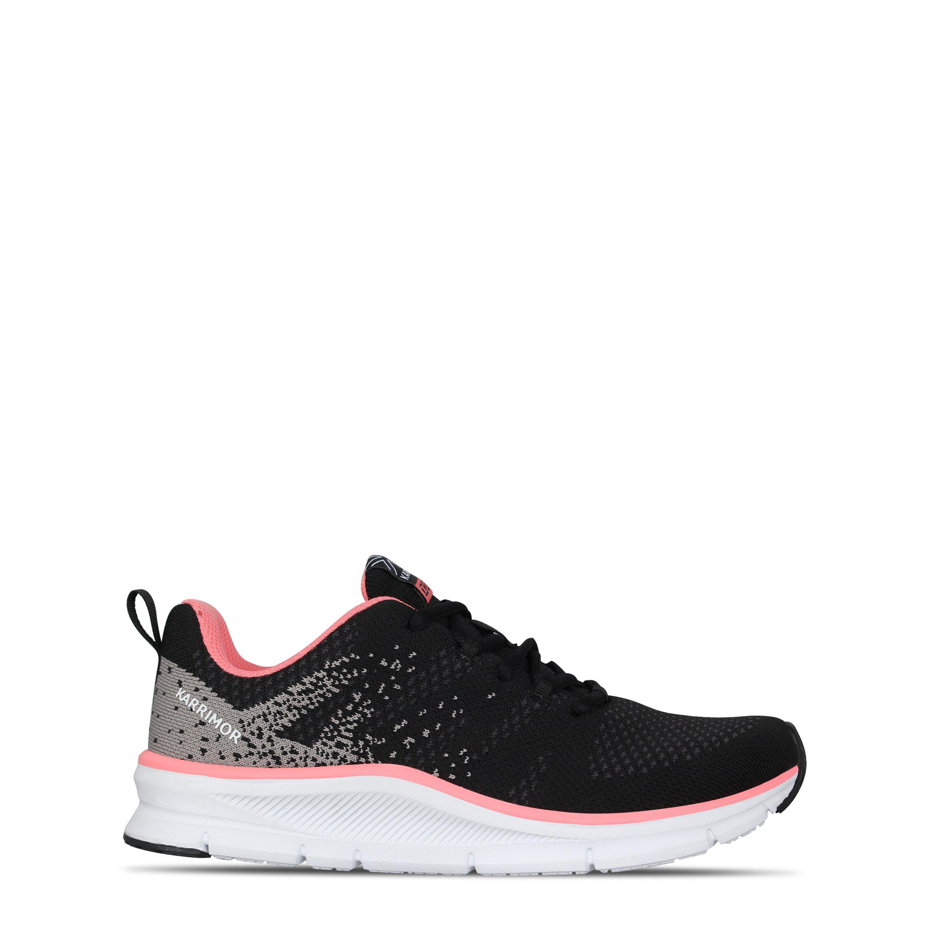 Black/Coral - Karrimor - Duma 6 Running Shoes Junior Girls - 1