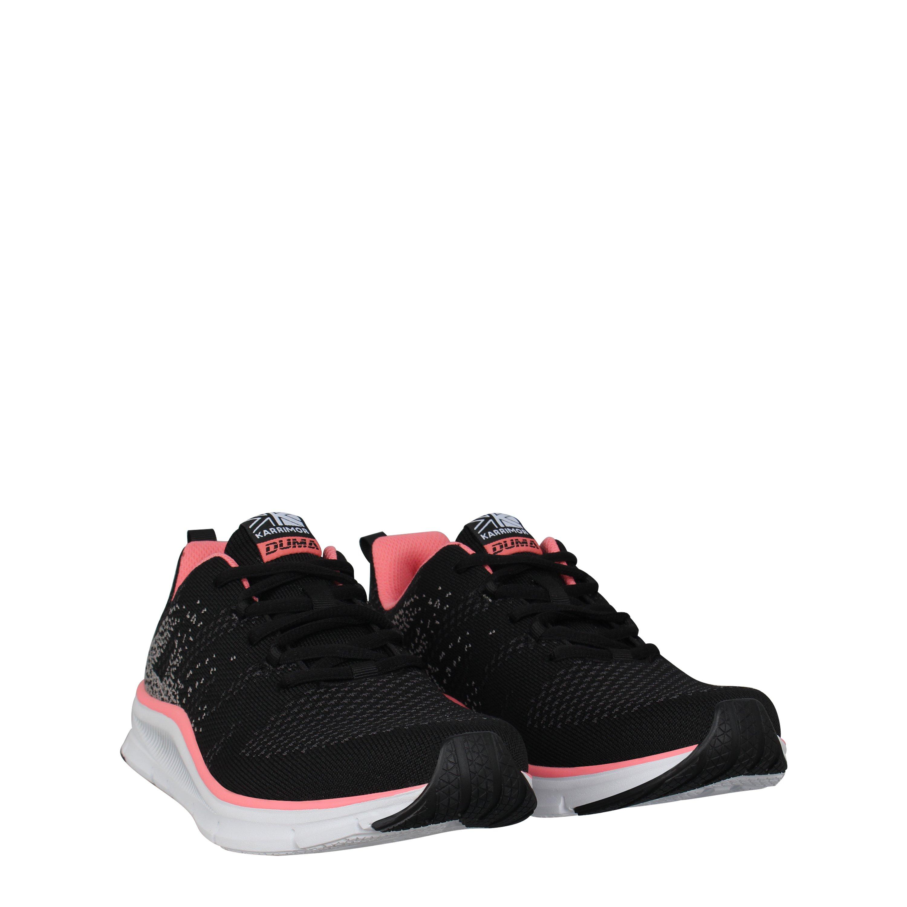 Schwarz/Koralle - Karrimor - Duma 6 Running Shoes Junior Girls - 3