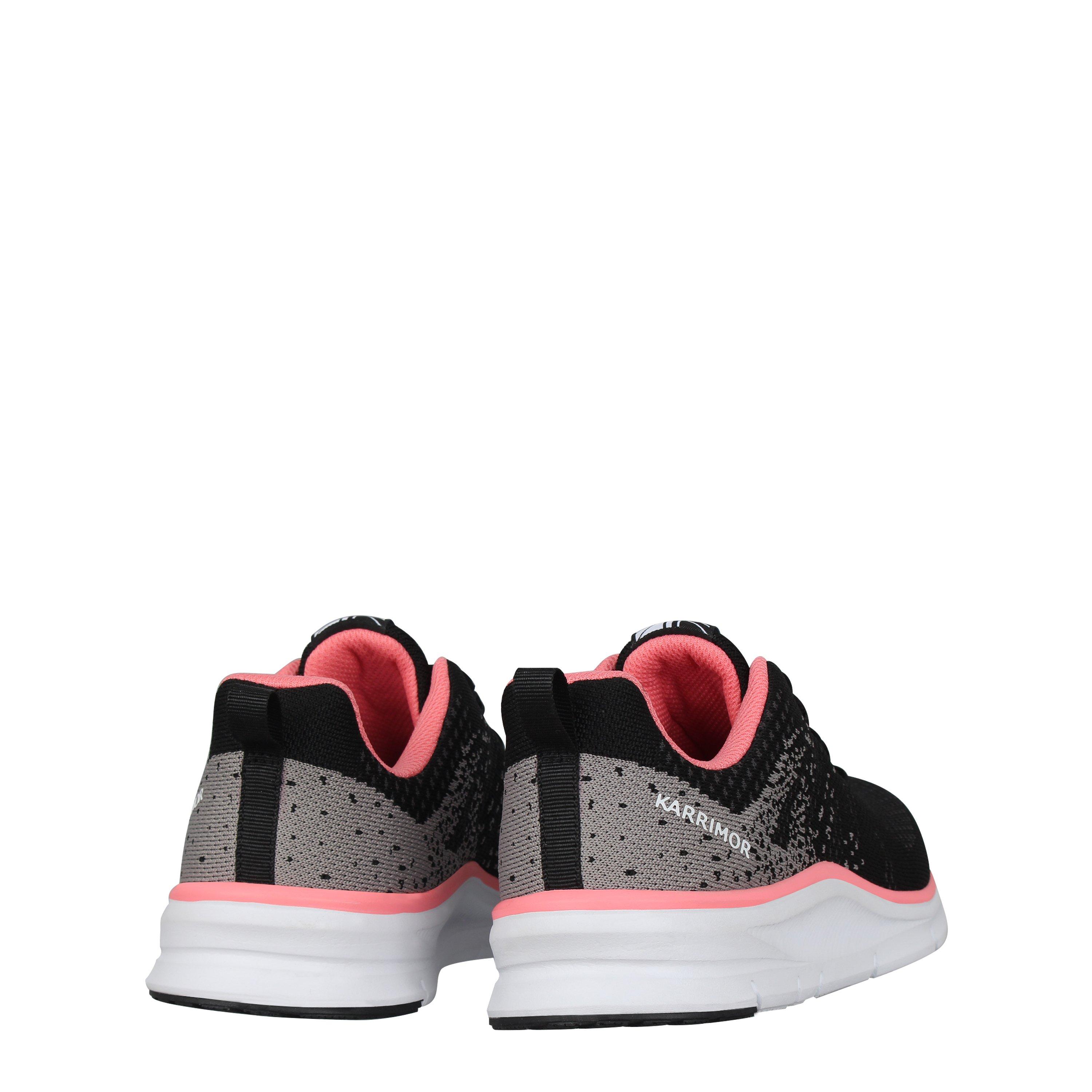 Schwarz/Koralle - Karrimor - Duma 6 Running Shoes Junior Girls - 4