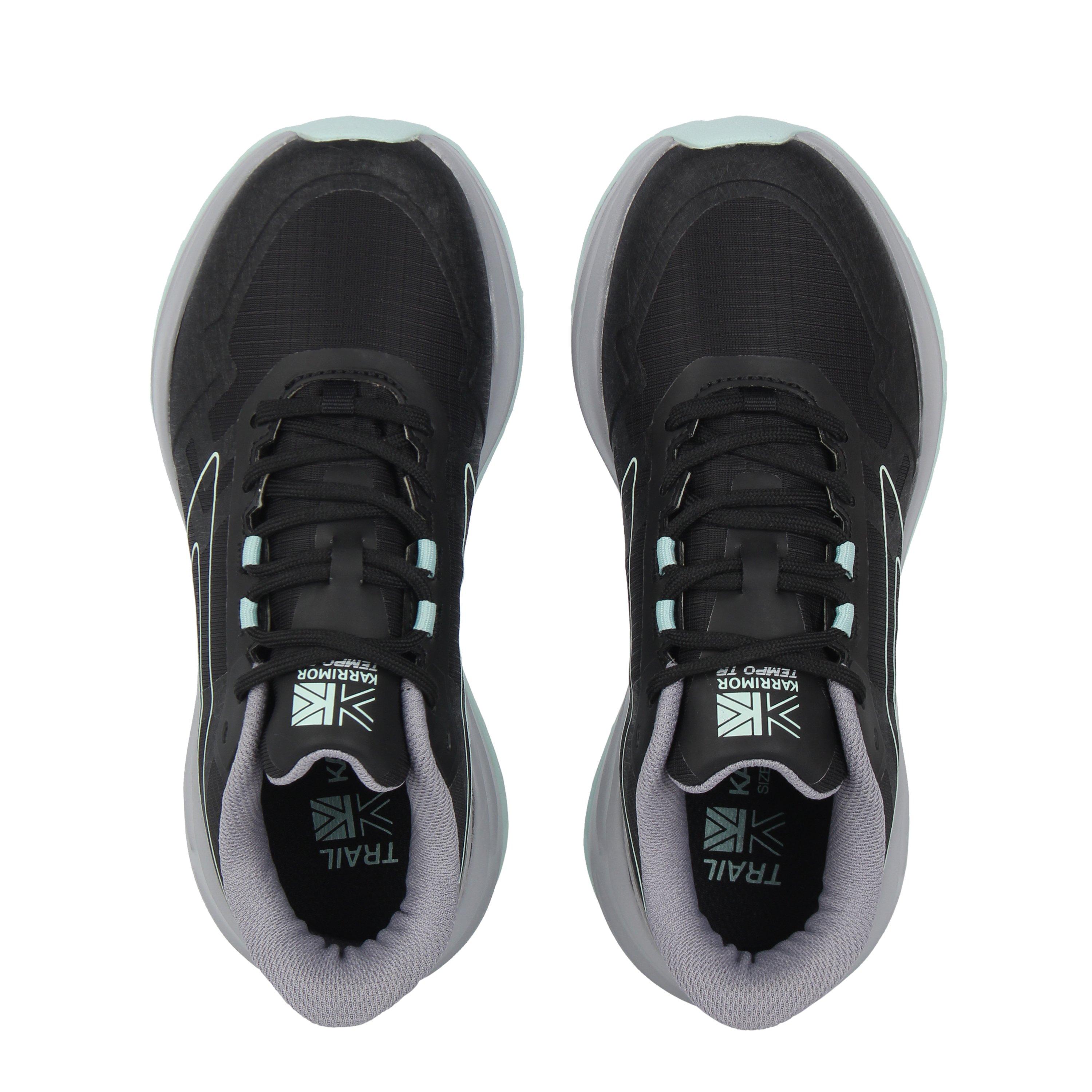 Preto/Verde-azulado - Karrimor - Tempo Trail Trainers Girls - 5