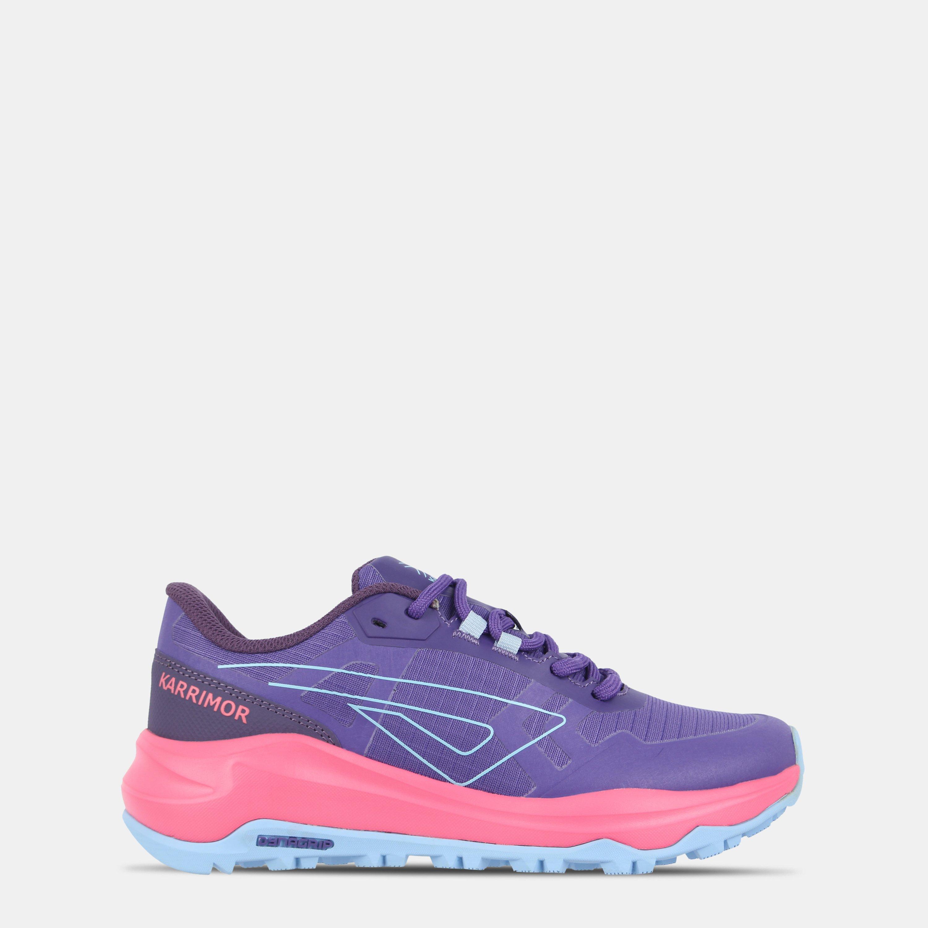 Purple/Pink - Karrimor - Tempo Trail Trainers Girls - 1