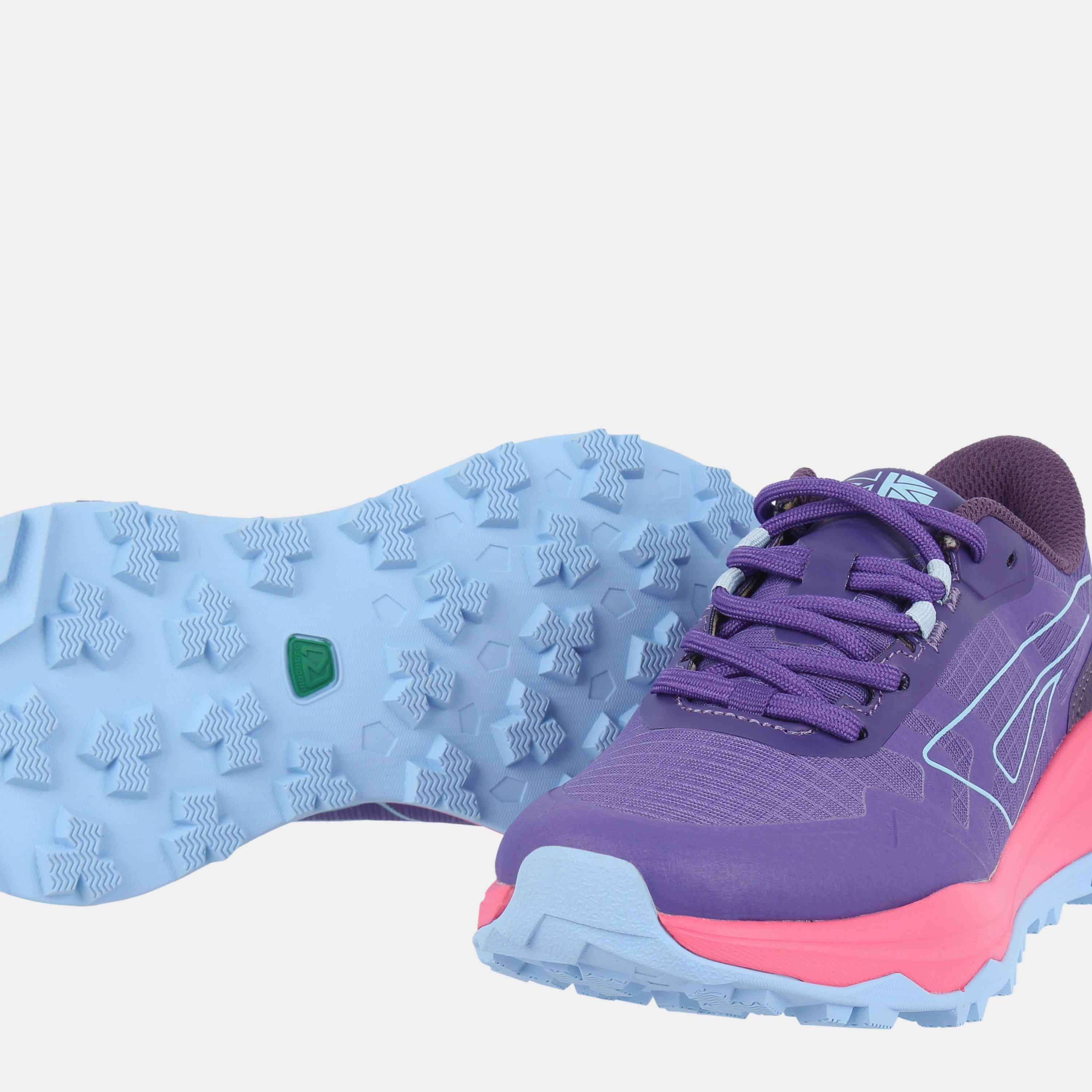Purple/Pink - Karrimor - Tempo Trail Trainers Girls - 3