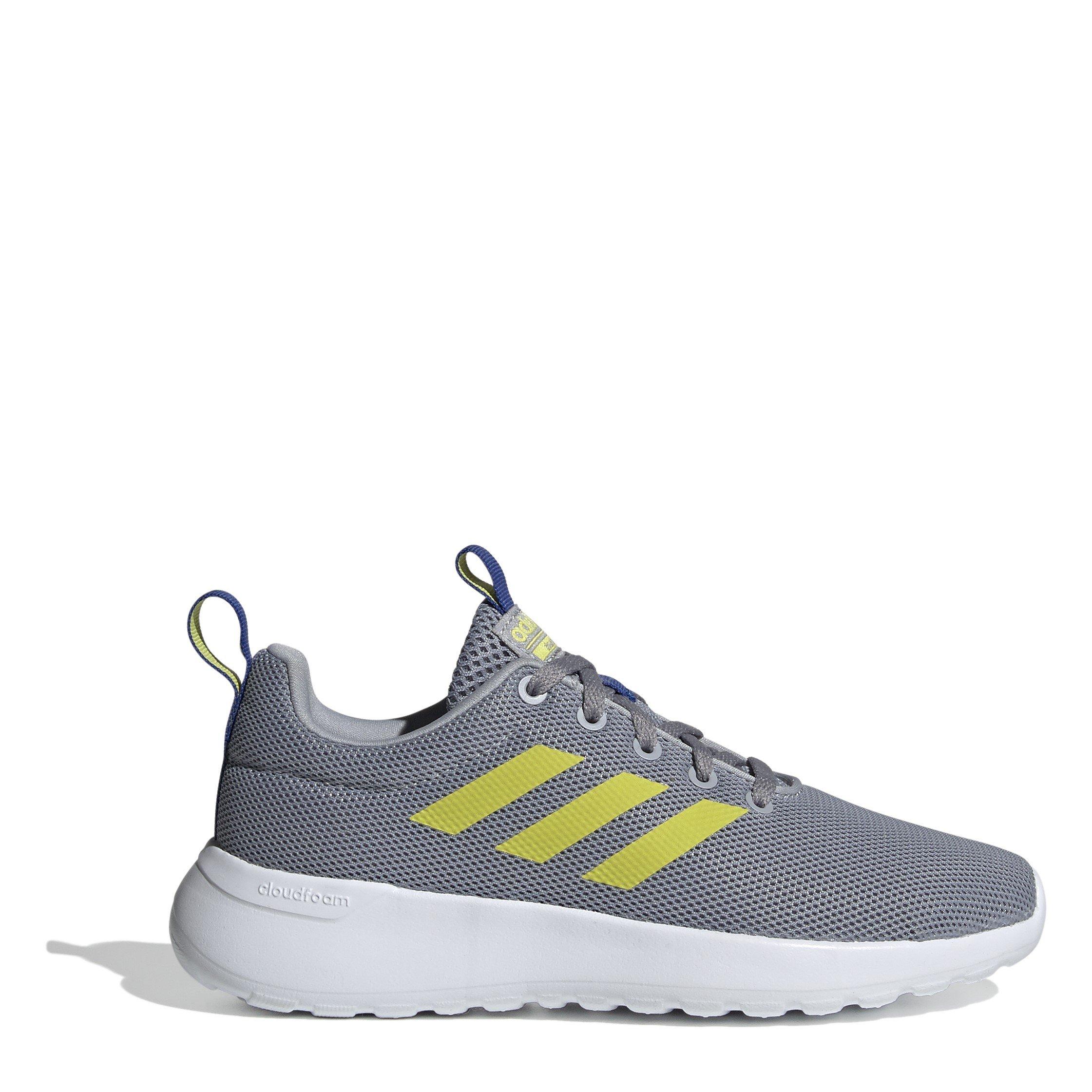 Grijs/Geel - adidas - Lite Racer Trainers Junior Girls - 1