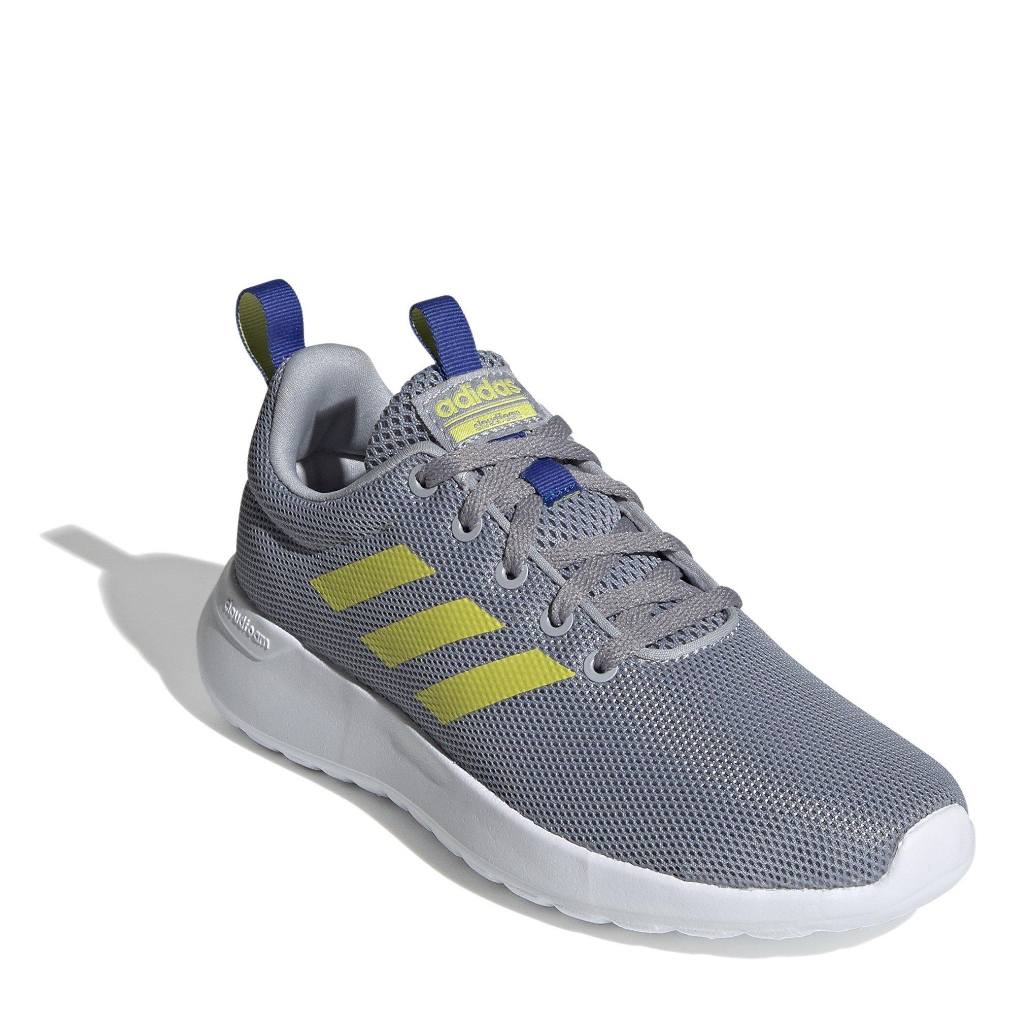 Grijs/Geel - adidas - Lite Racer Trainers Junior Girls - 3