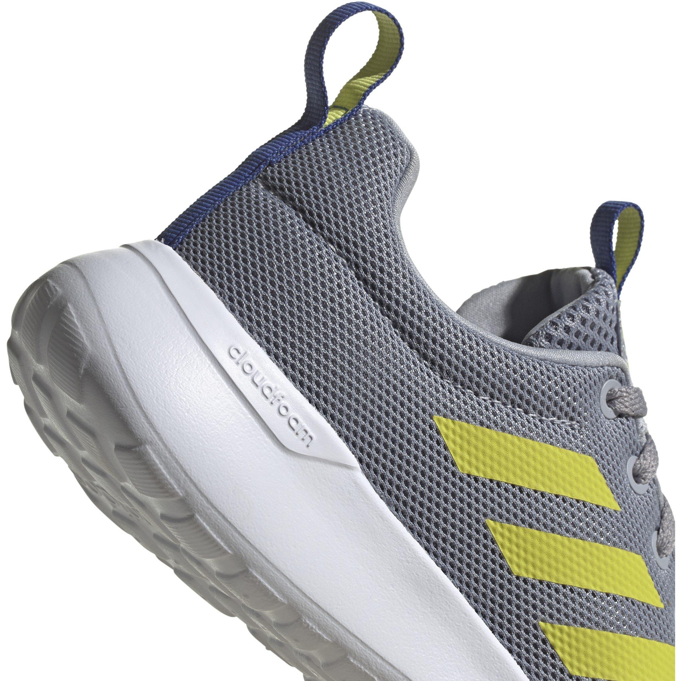 Grijs/Geel - adidas - Lite Racer Trainers Junior Girls - 7