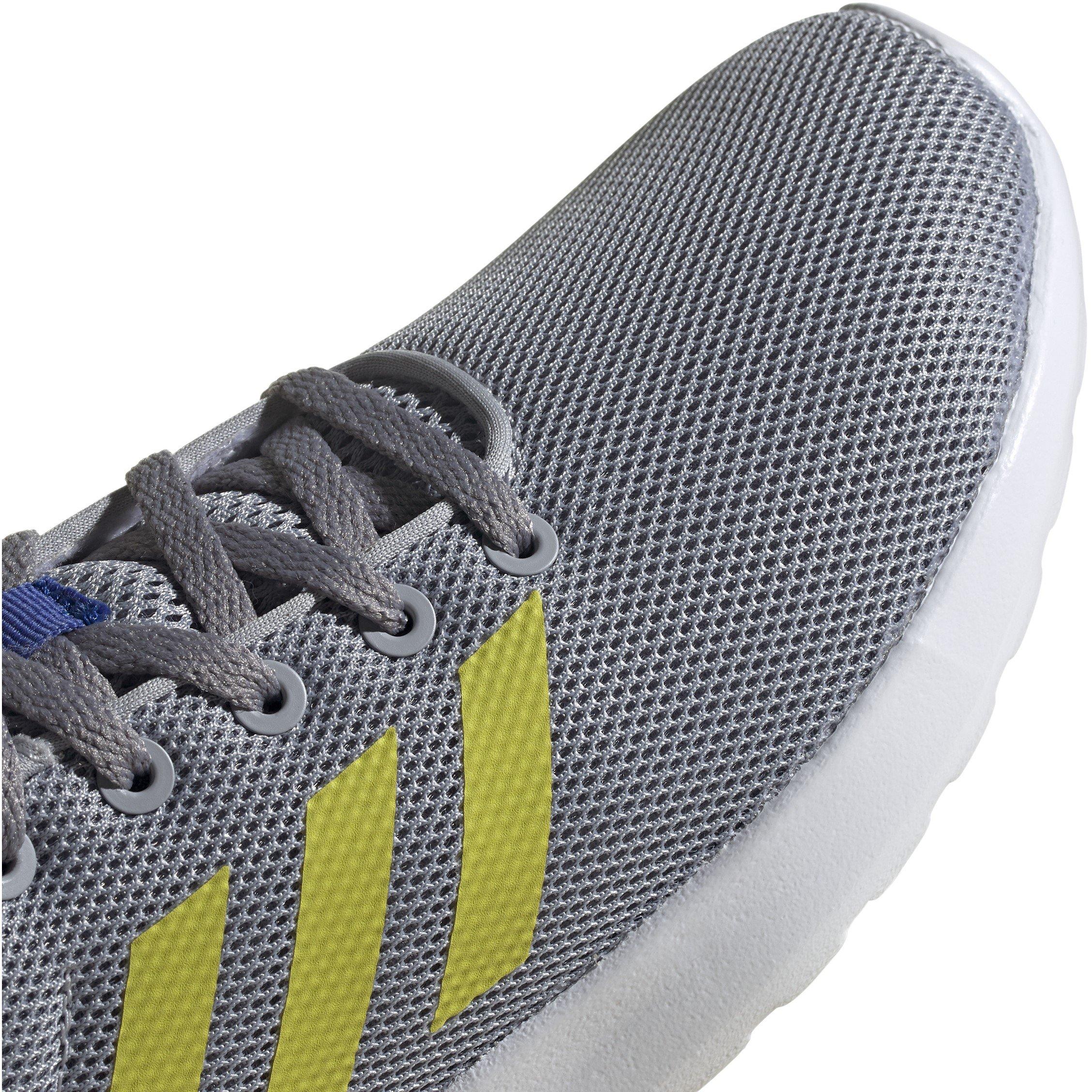 Grijs/Geel - adidas - Lite Racer Trainers Junior Girls - 8