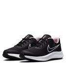 Noir/Blanc/Rose - Nike - Authentic Leather Sneakers - 3