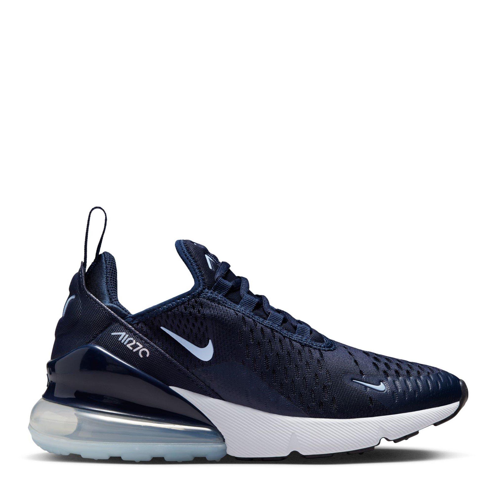 Marineblauw/Paars - Nike - Air Max 270 Girls Trainers - 1