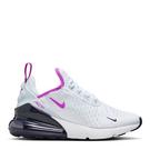 Blanc/Rose - Nike - toddlers Air Max 270 Girls Trainers - 1
