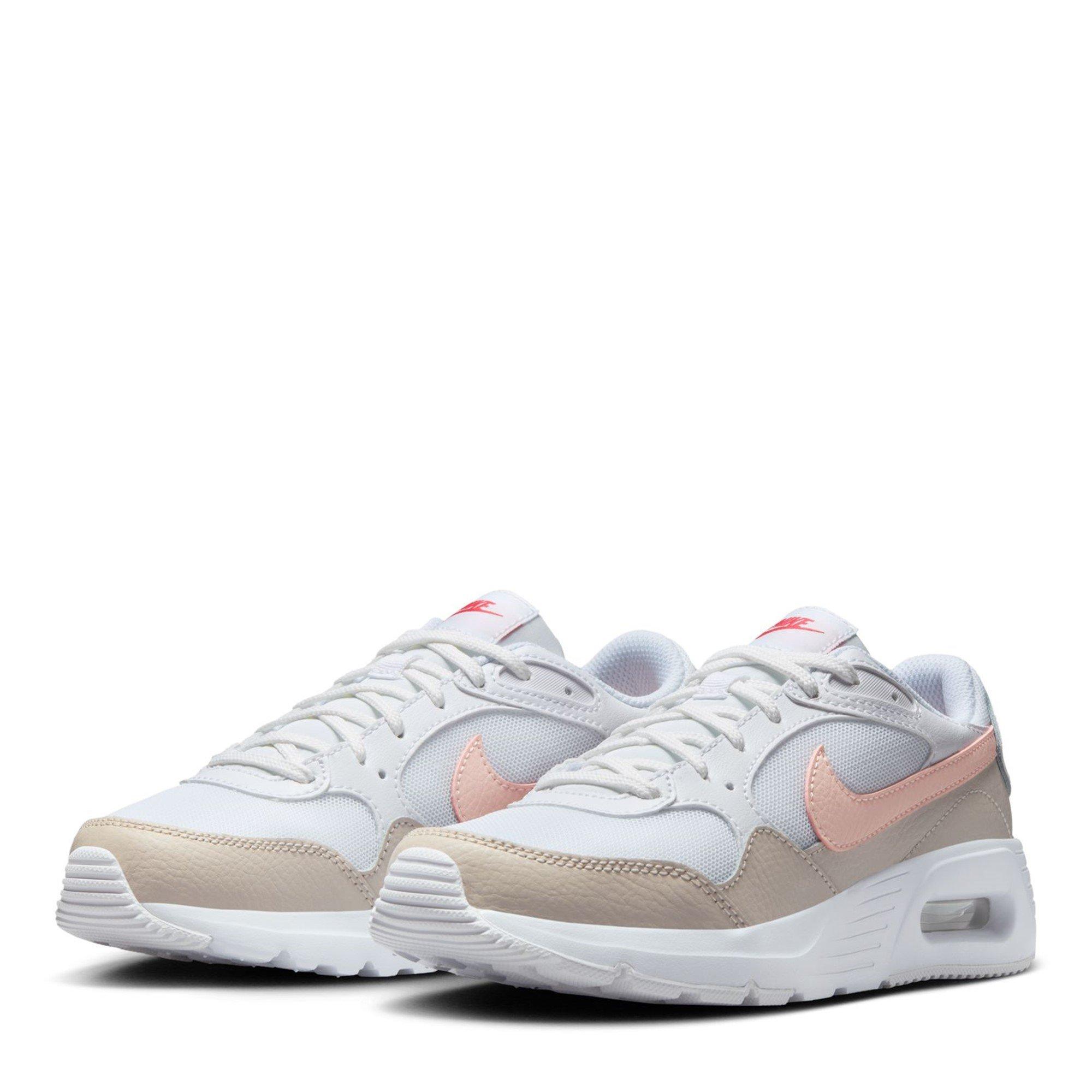 Hvid/Rosa - Nike - Air Max SC Junior Girls Trainers - 3