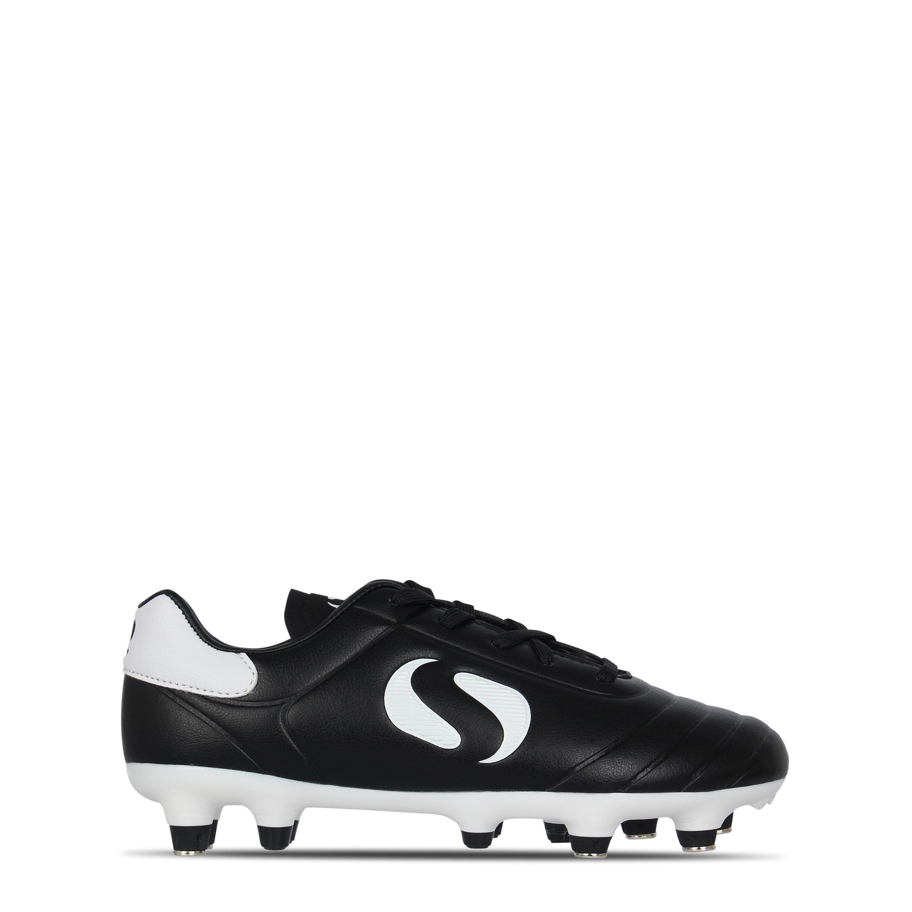 Black/White - Sondico - Strike Soft Ground Football Boots Childrens - 1