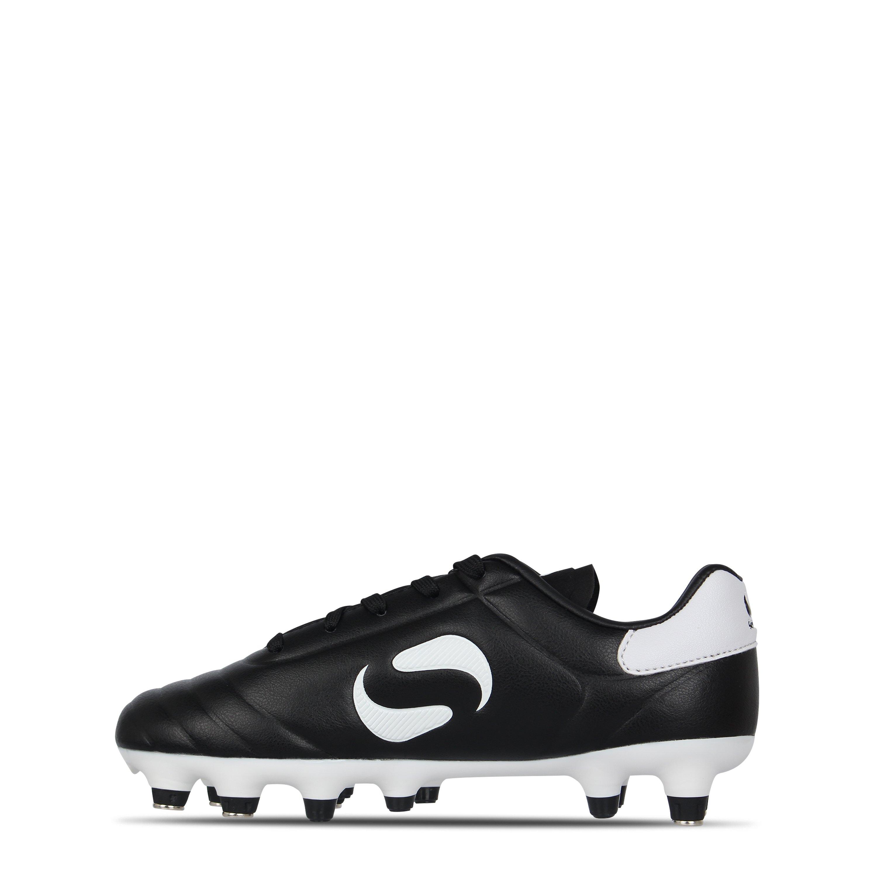 Zwart/Wit - Sondico - Strike Soft Ground Football Boots Childrens - 2