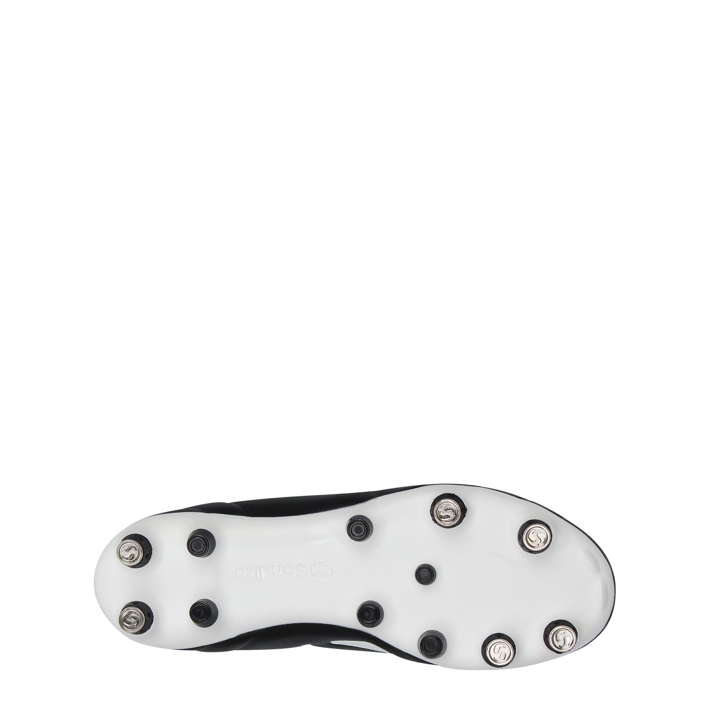 Zwart/Wit - Sondico - Strike Soft Ground Football Boots Childrens - 3