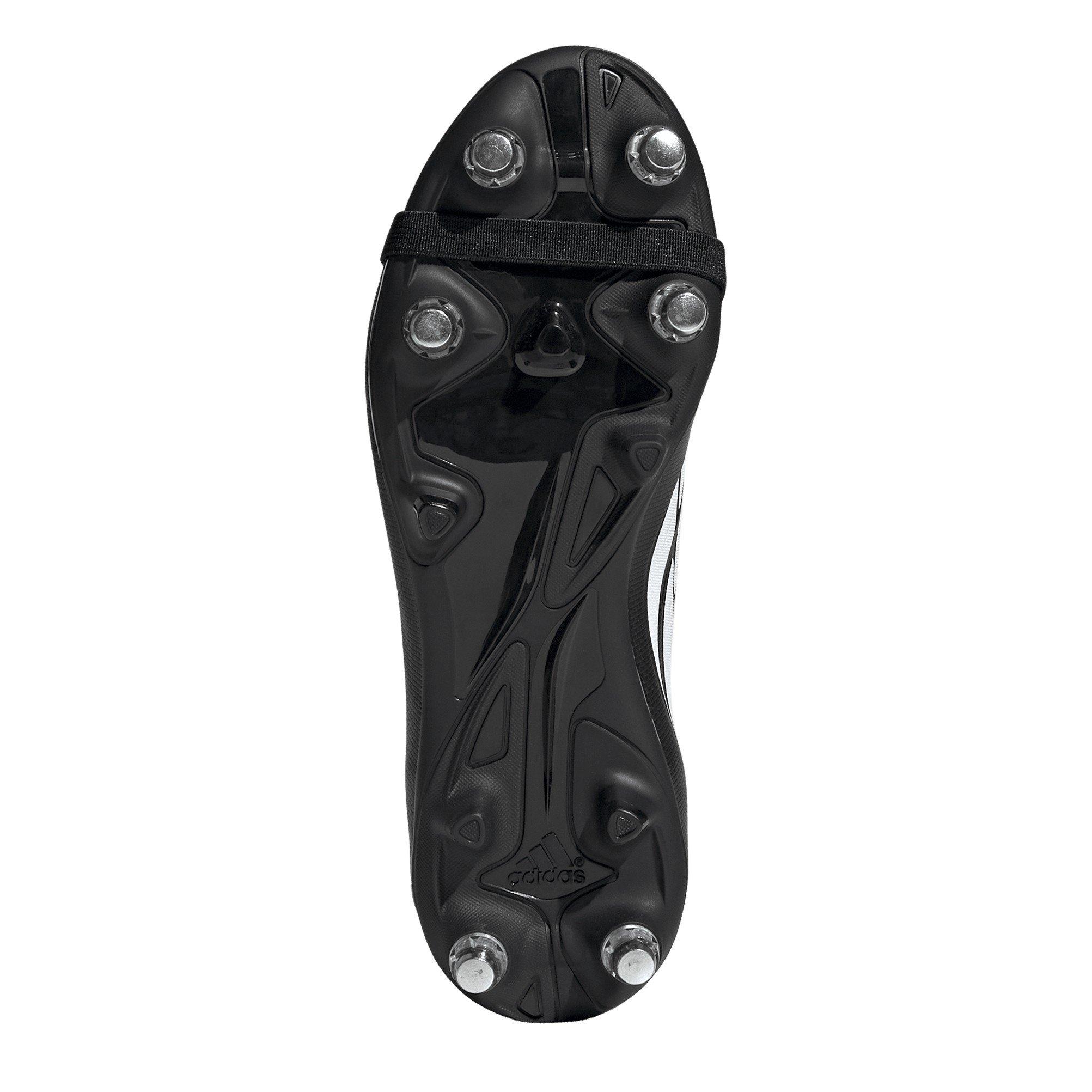 Crno/Crveno - adidas - Predator League Childrens League Soft Ground Football Boots - 6