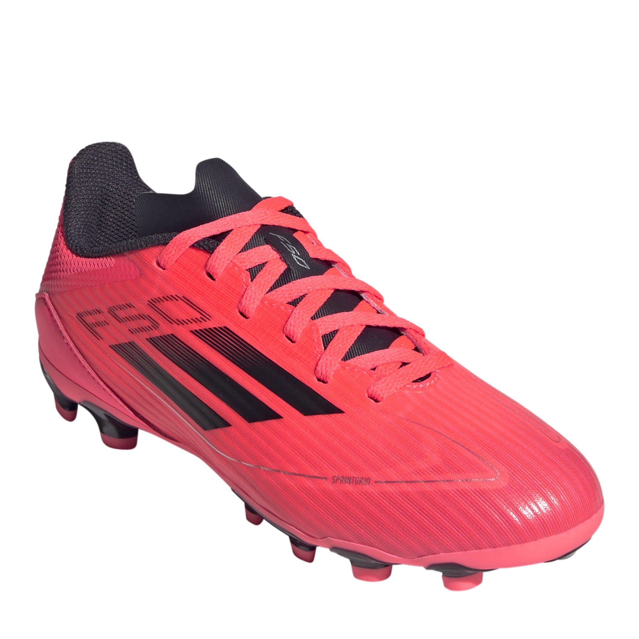 Rouge - adidas - F50 League Mg J Soft Ground Football Boots Boys - 3