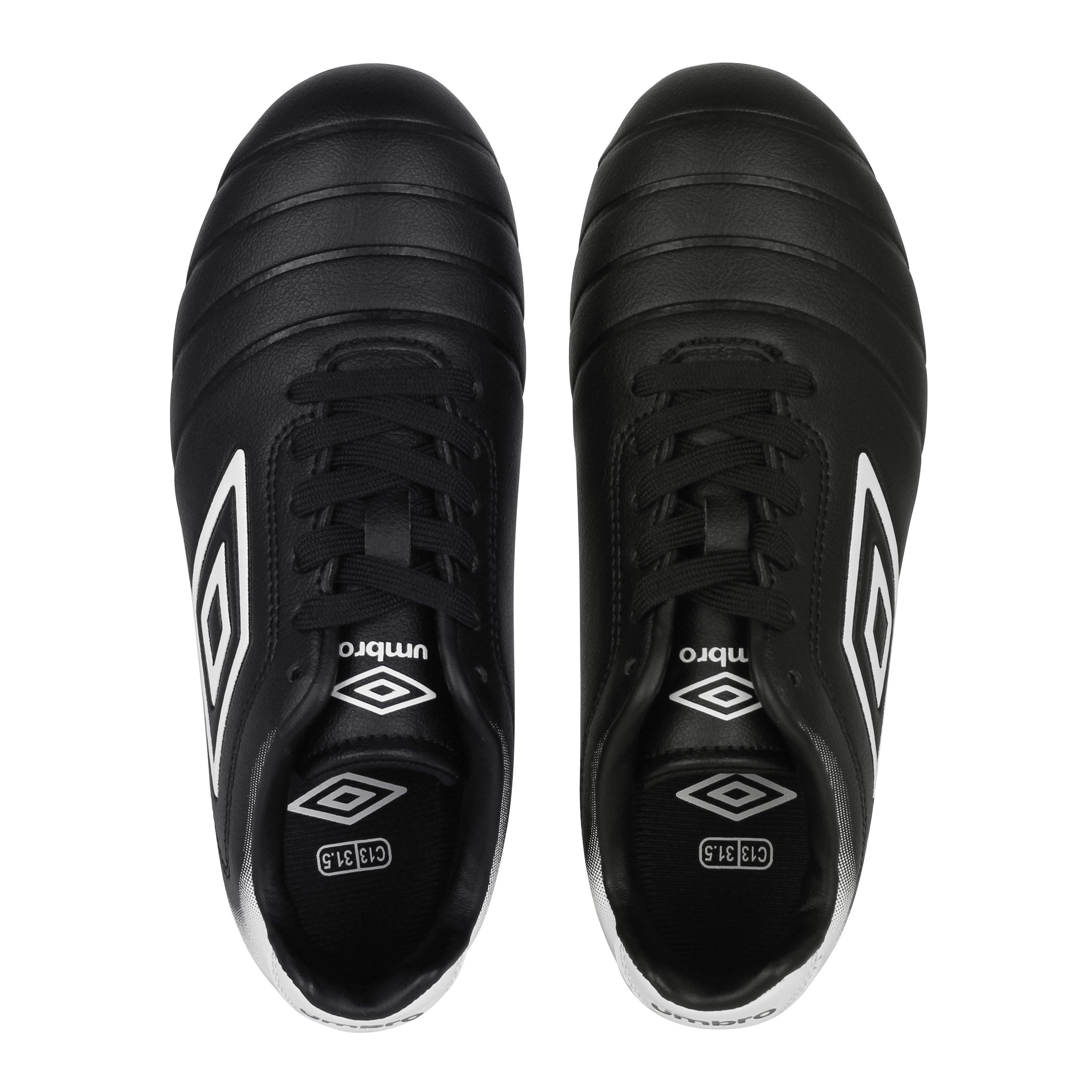 Nero/Bianco - Umbro - Calcio Soft Ground Football Boots - 6