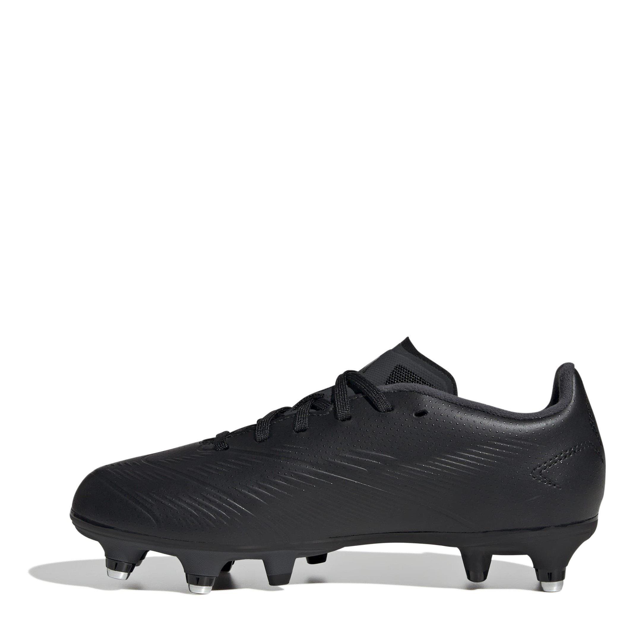 Black/Black - adidas - Predator 24 League Childrens Soft Ground Boots - 2