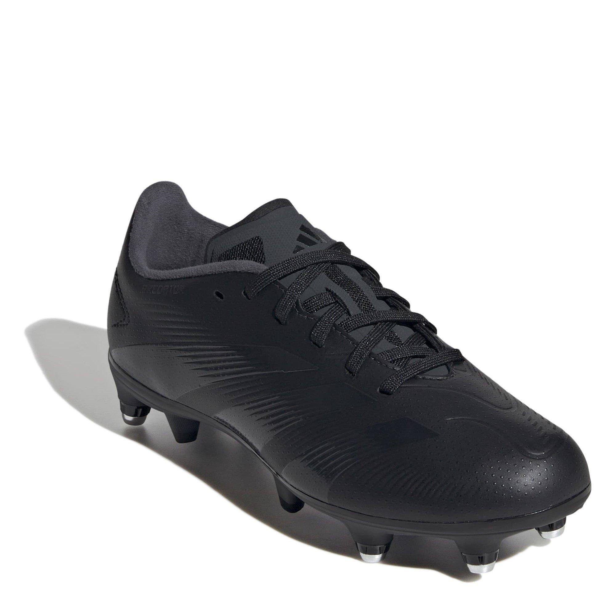 Black/Black - adidas - Predator 24 League Childrens Soft Ground Boots - 3