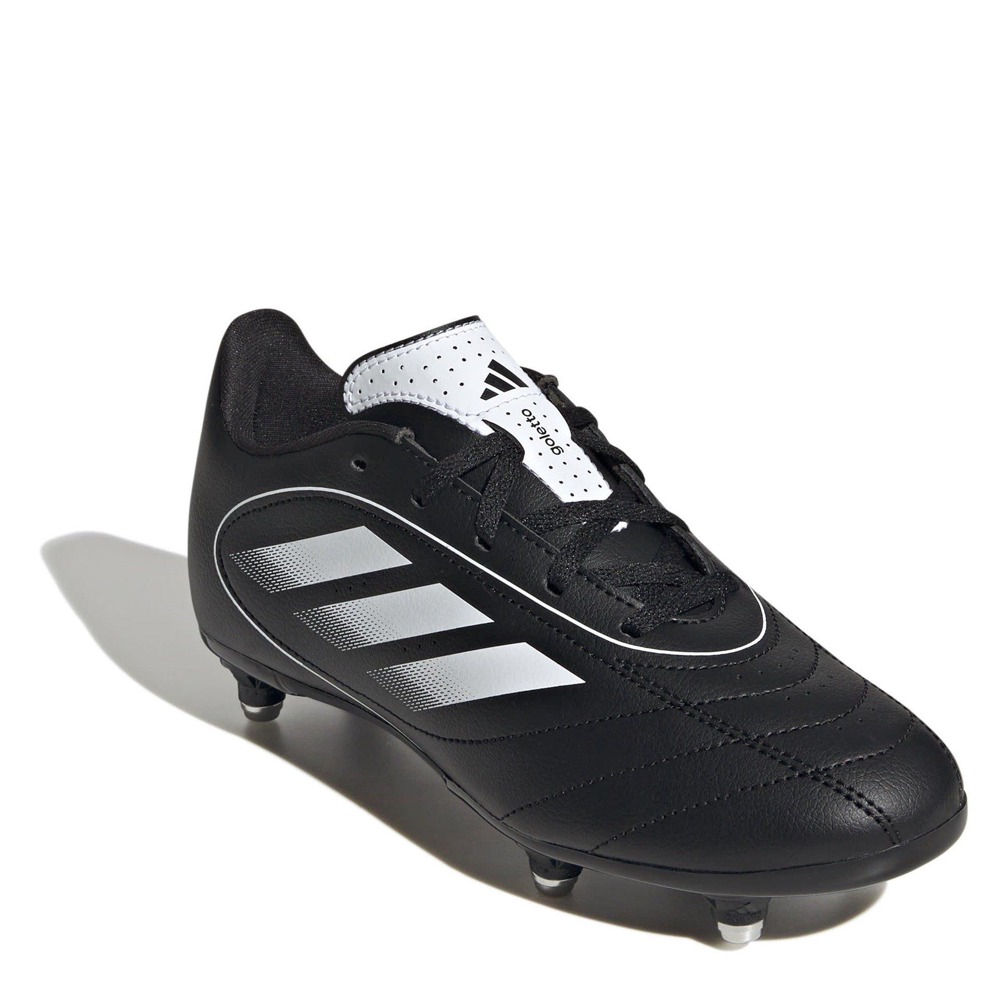 Schwarz/Weiß - adidas - Goletto VIII Soft Ground Football Boots Kids - 3