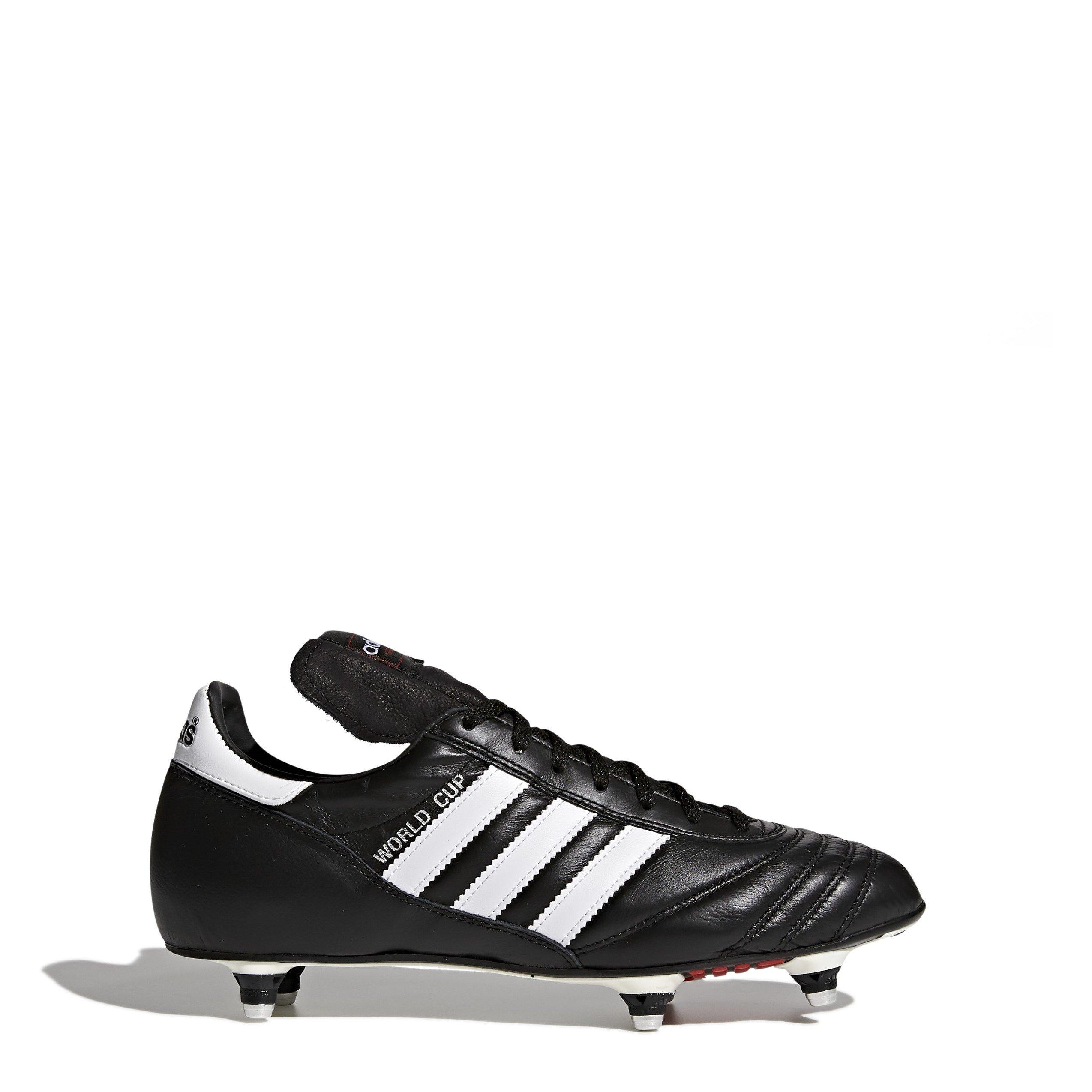 Adidas Boys World Cup Football Boots Soft Ground - Black/White - 5.5 (38.7)