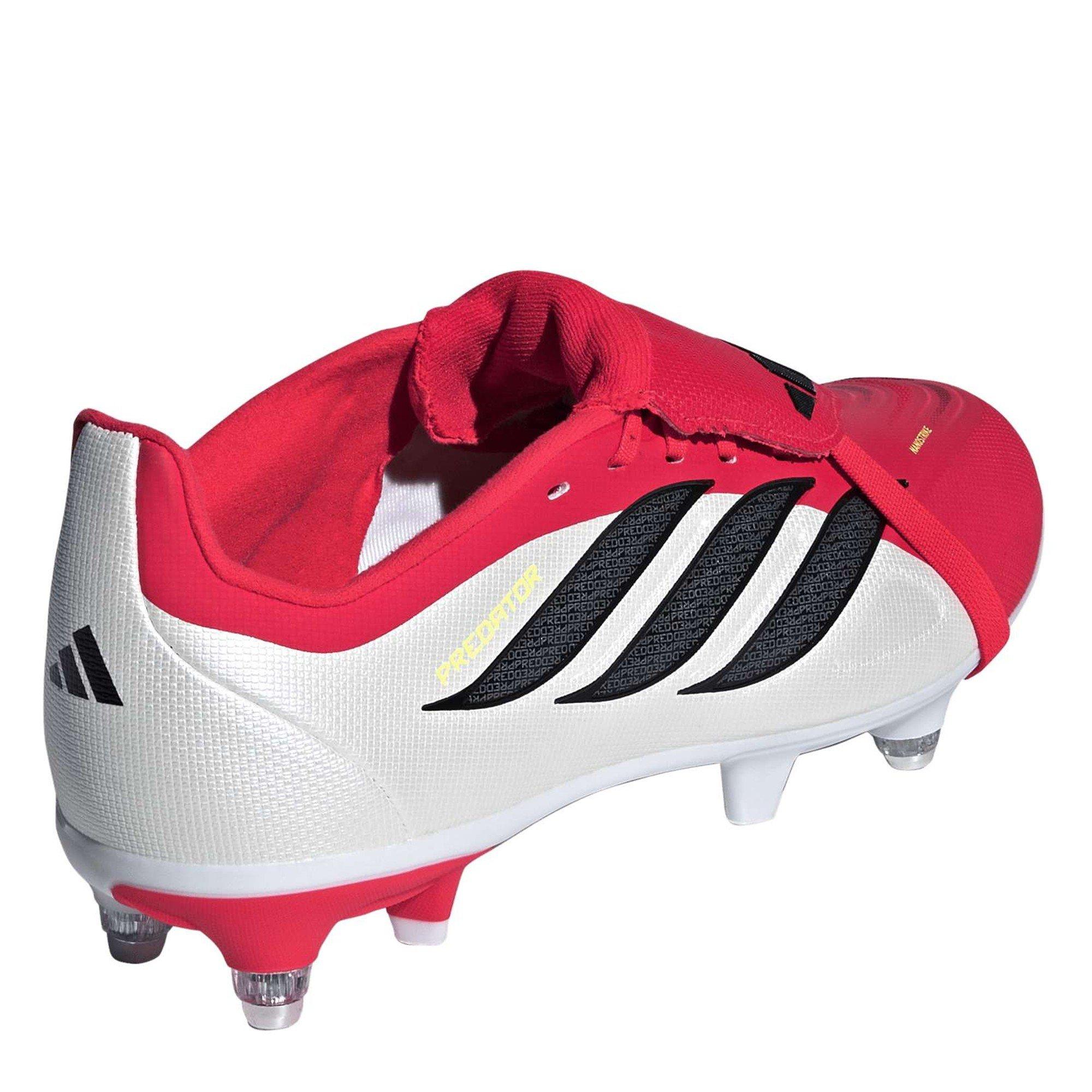 Lucid Red/Core - adidas - Kids' Predator League Soft Ground Football Boot - 4